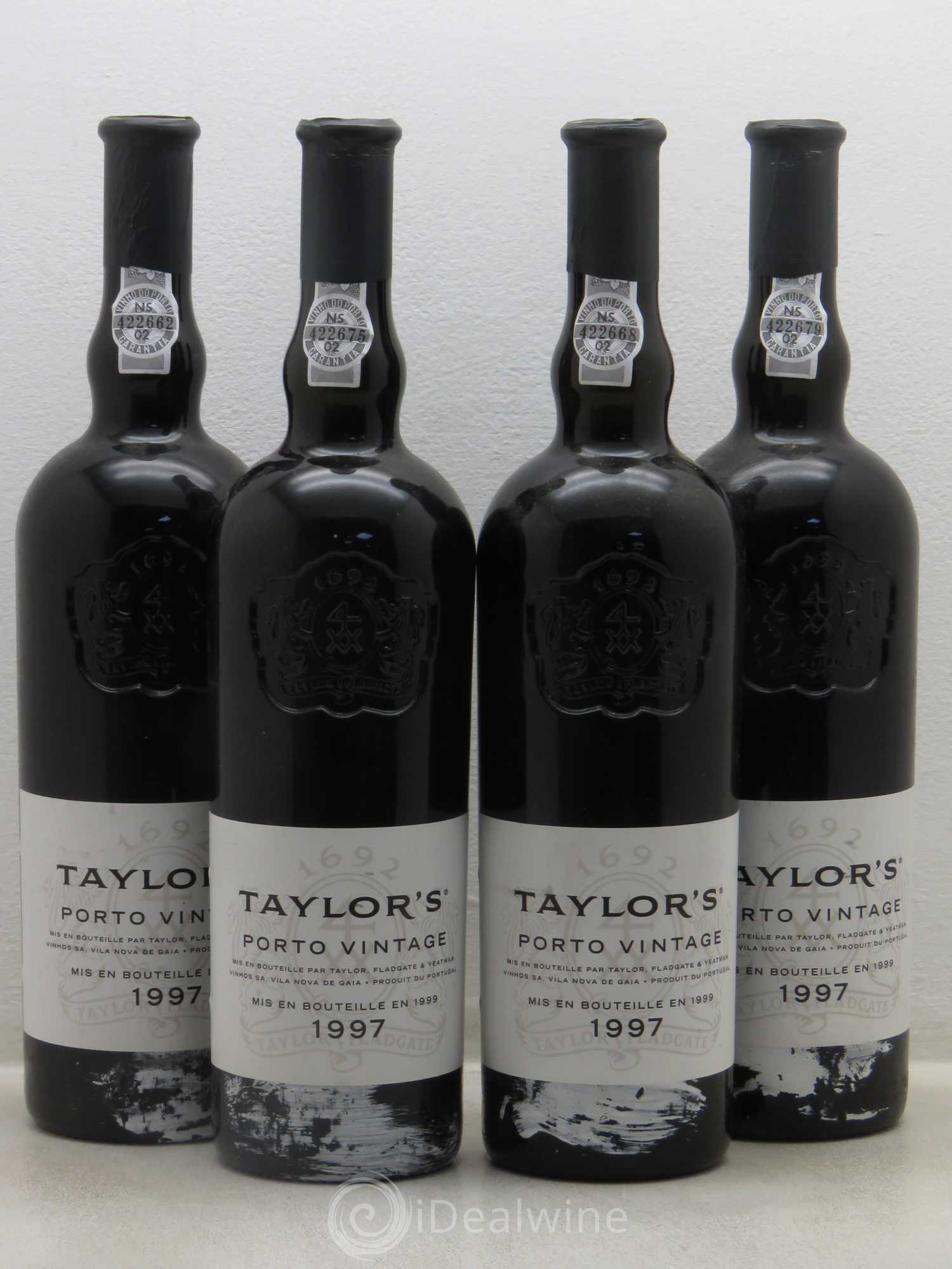Porto Taylor's Vintage 1997 - Lot de 4 bouteilles - 0