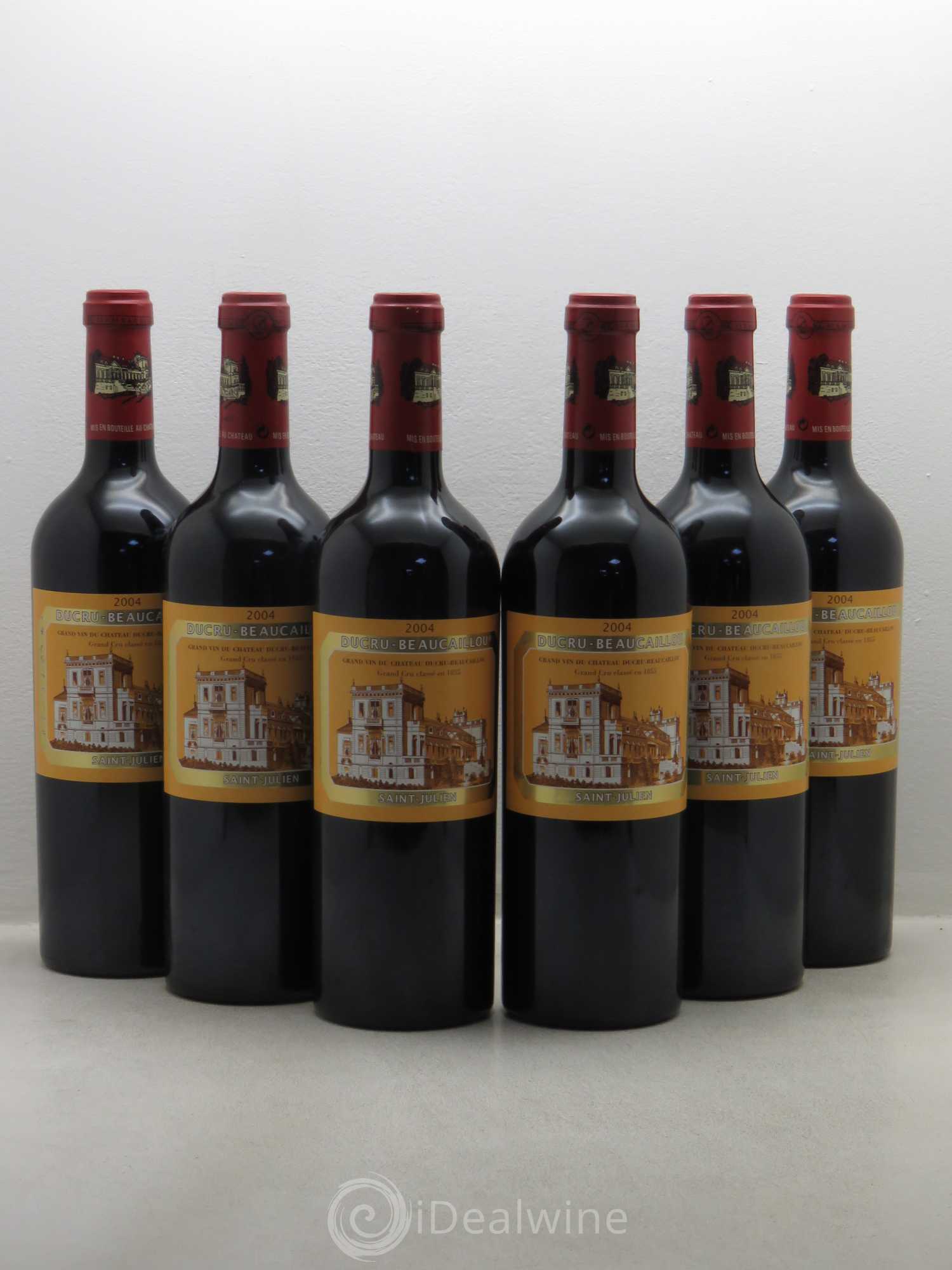 Château Ducru Beaucaillou 2ème Grand Cru Classé 2004 - Lot de 6 bouteilles - 0