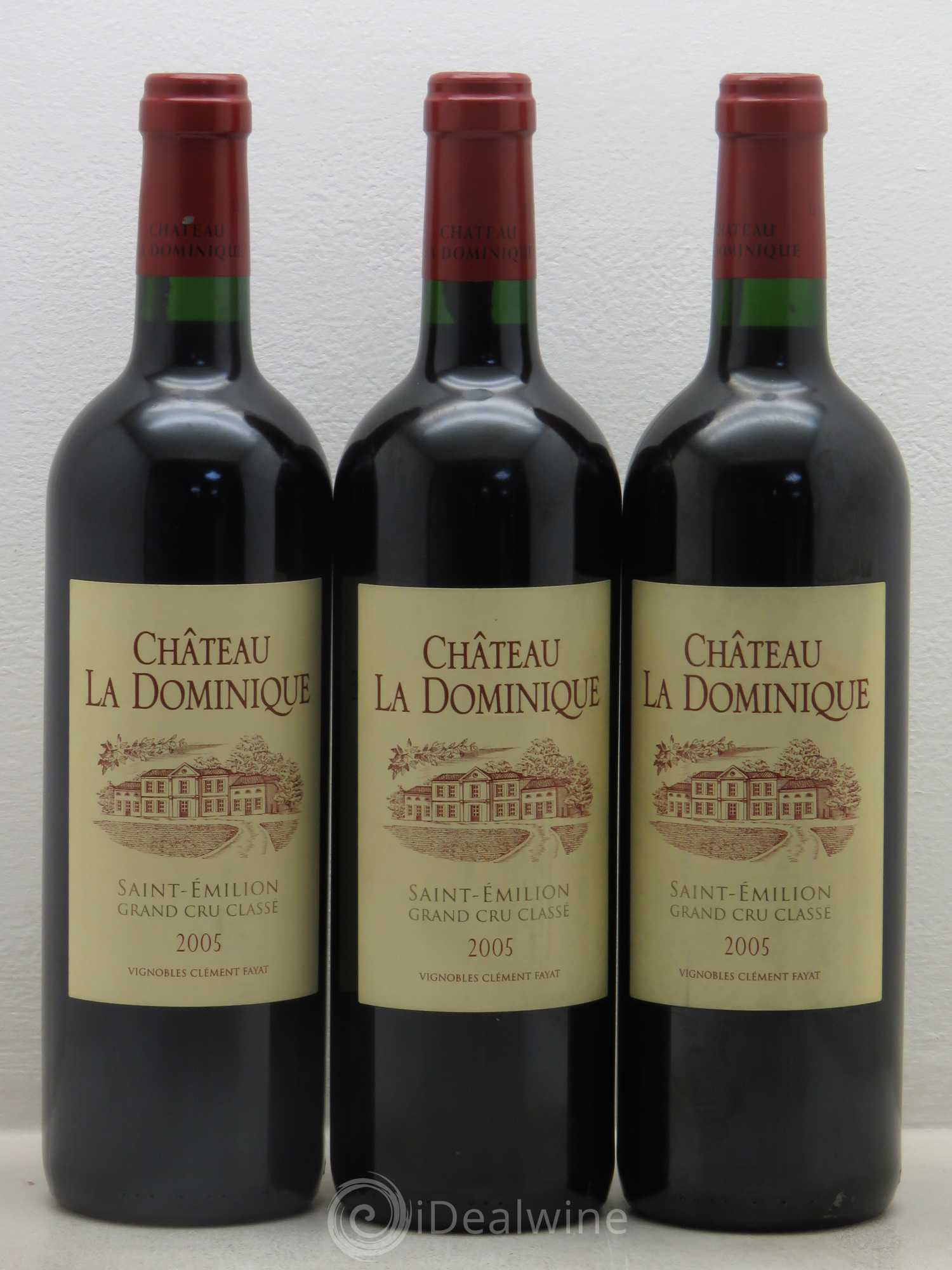 Château la Dominique Grand Cru Classé 2005 - Lot de 6 bouteilles - 2