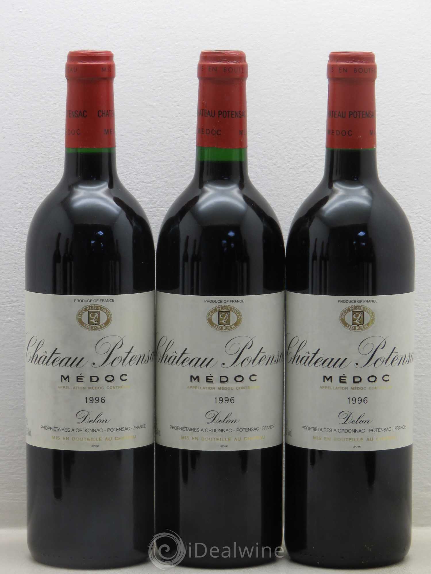 Château Potensac 1996 - Lot de 12 bouteilles - 2