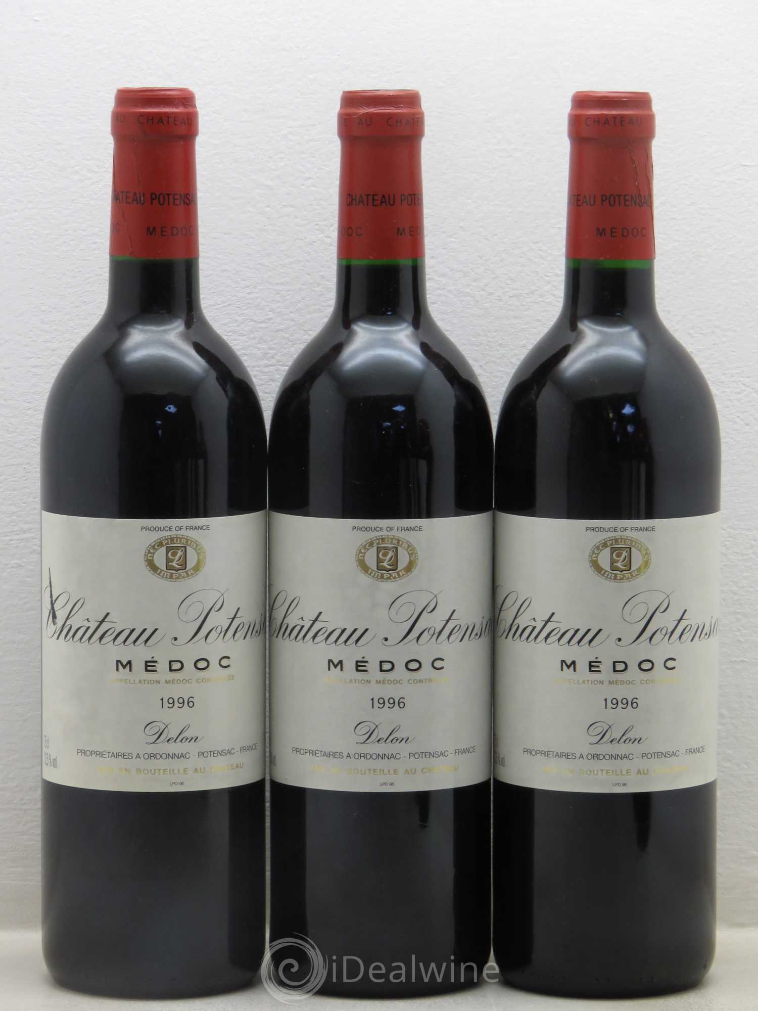 Château Potensac 1996 - Lot de 12 bouteilles - 3