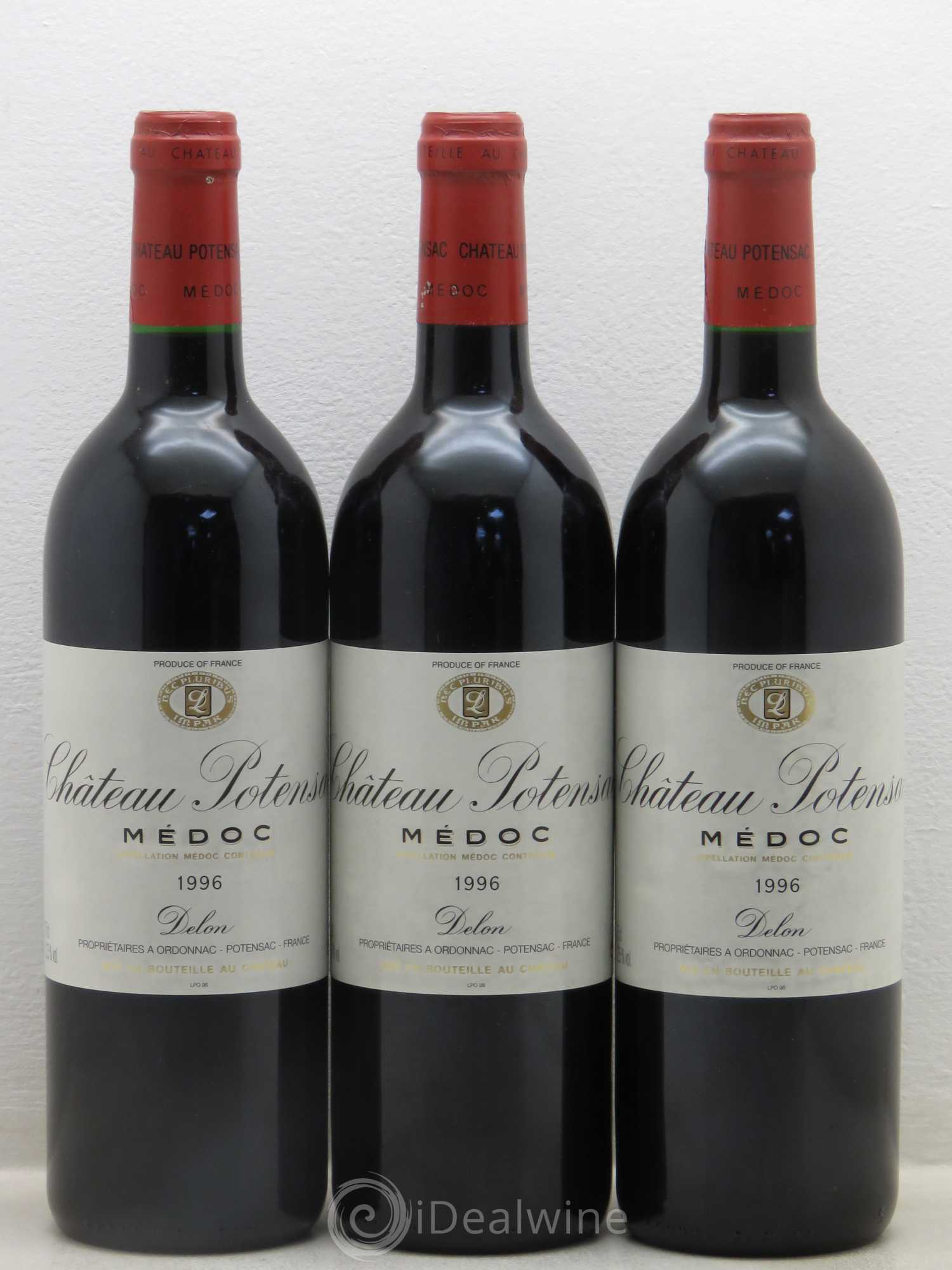 Château Potensac 1996 - Lot de 12 bouteilles - 4