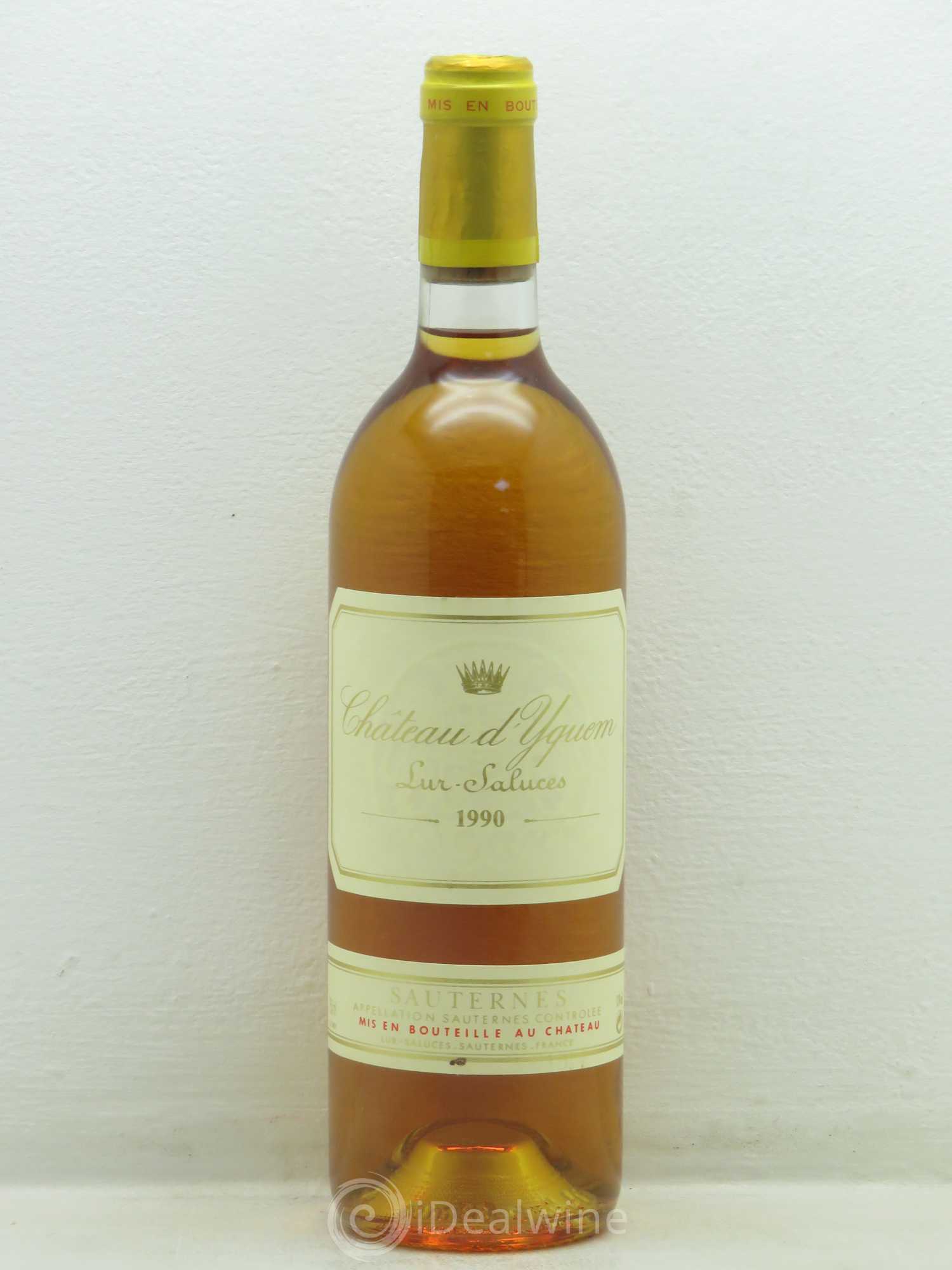 Château d' Yquem 1er Cru Classé Supérieur 1990 - Lotto di 1 bottiglia - 0