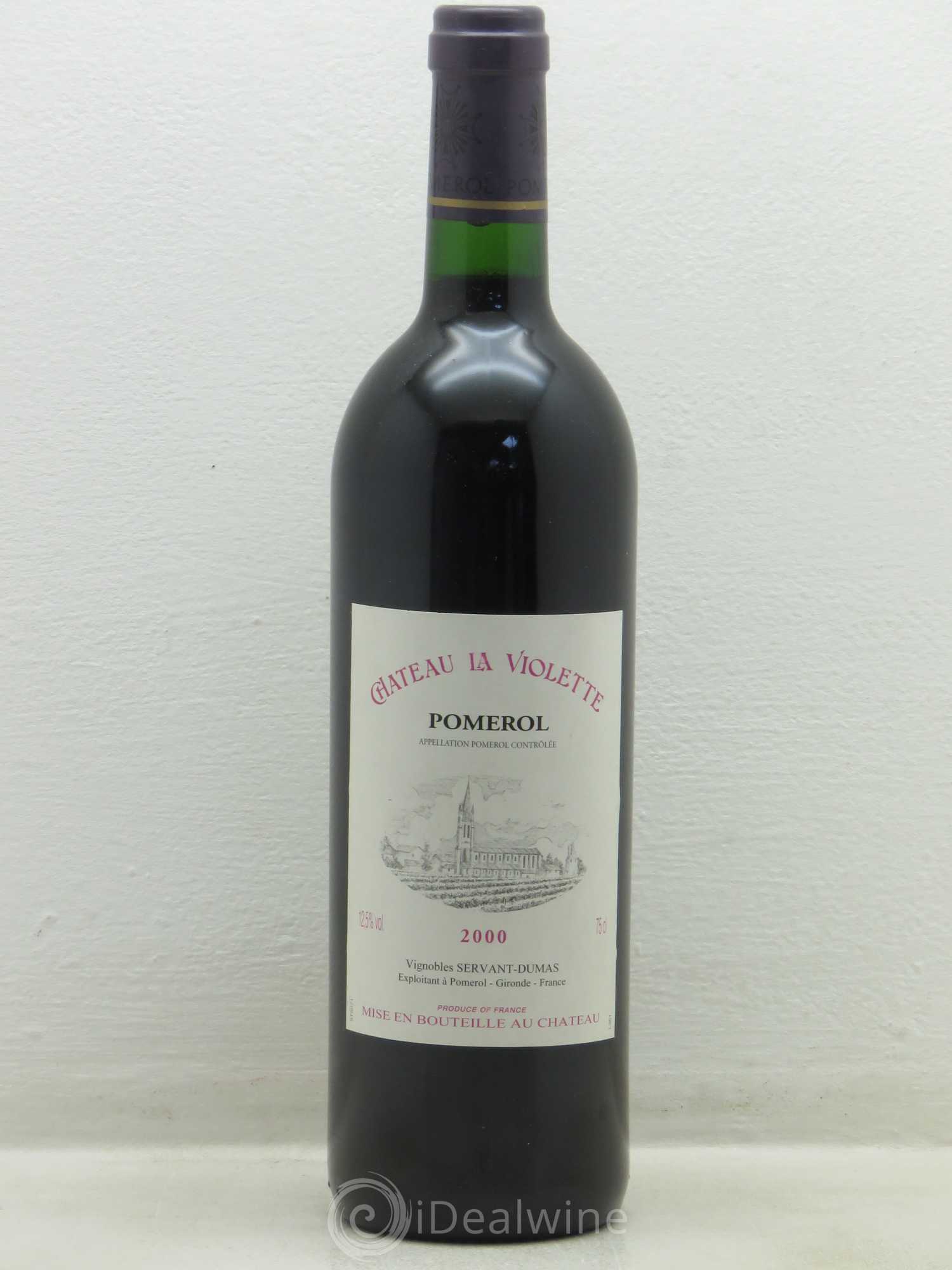 Château la Violette 2000 - Lot de 1 bouteille - 0