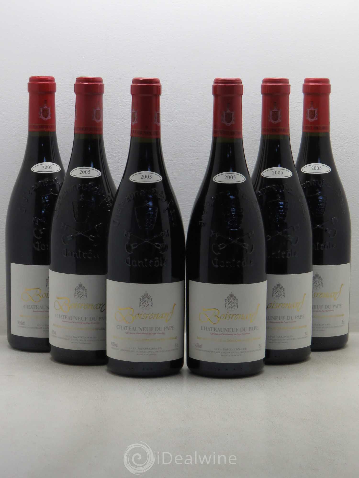 Châteauneuf-du-Pape Cuvée Boisrenard Beaurenard (Domaine de) 2005 - Lot de 6 bouteilles - 0