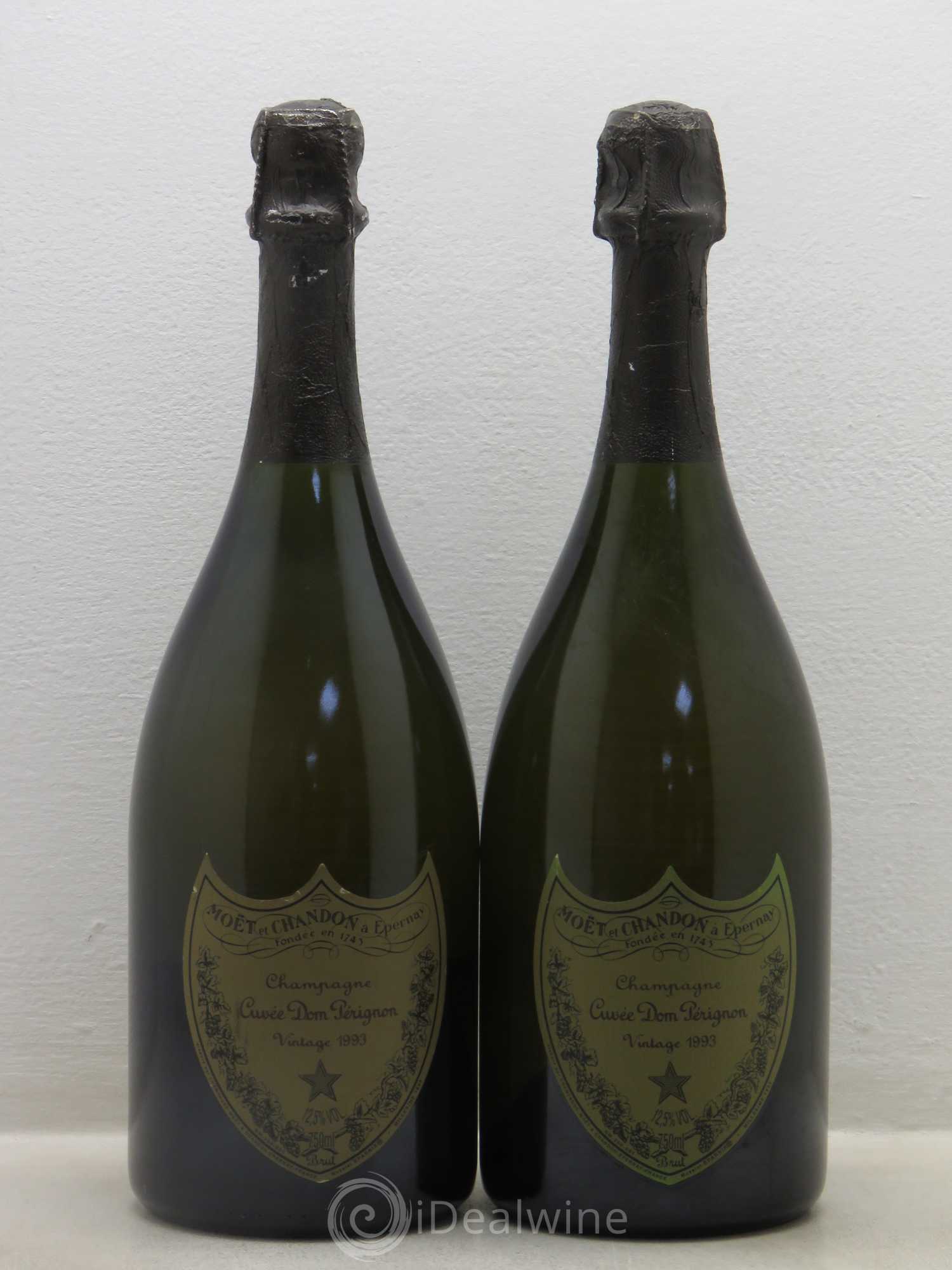 Brut Dom Pérignon 1993 - Lot de 2 bouteilles - 0