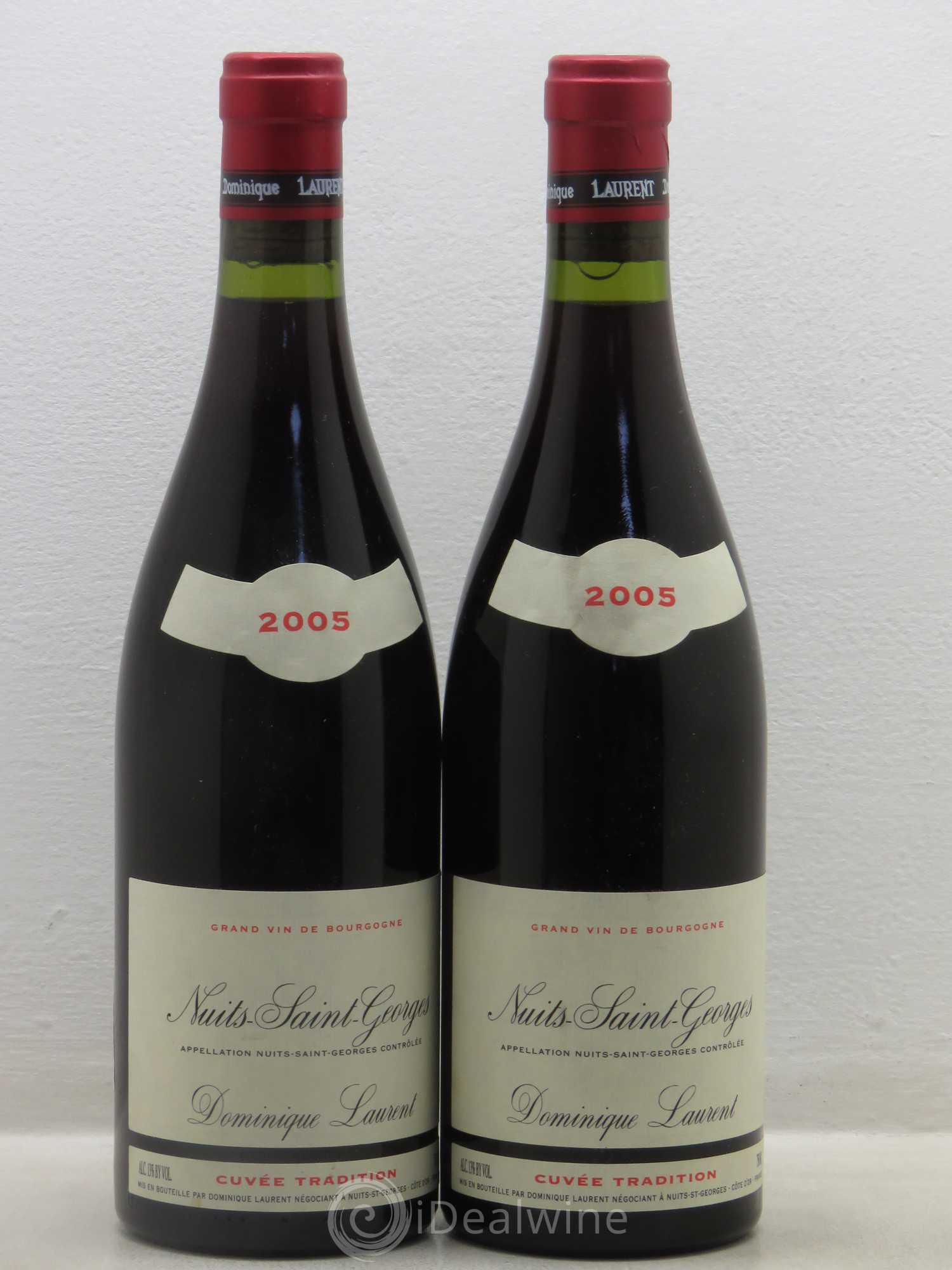 Nuits-Saint-Georges Tradition D. Laurent 2005 - Posten von 2 Flaschen - 0