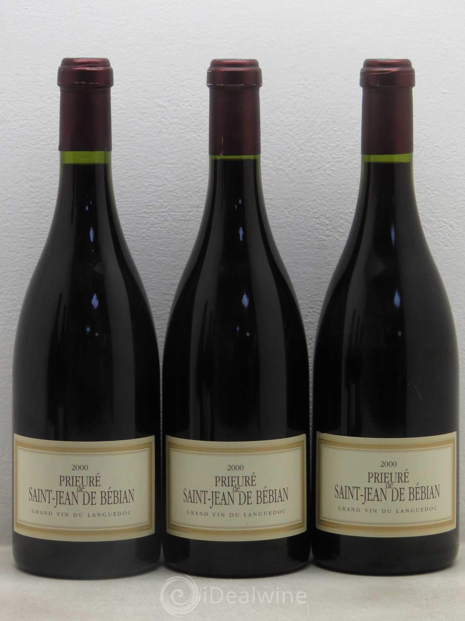 Languedoc Prieuré St-Jean de Bébian 2000 - Lot de 6 bouteilles - 1