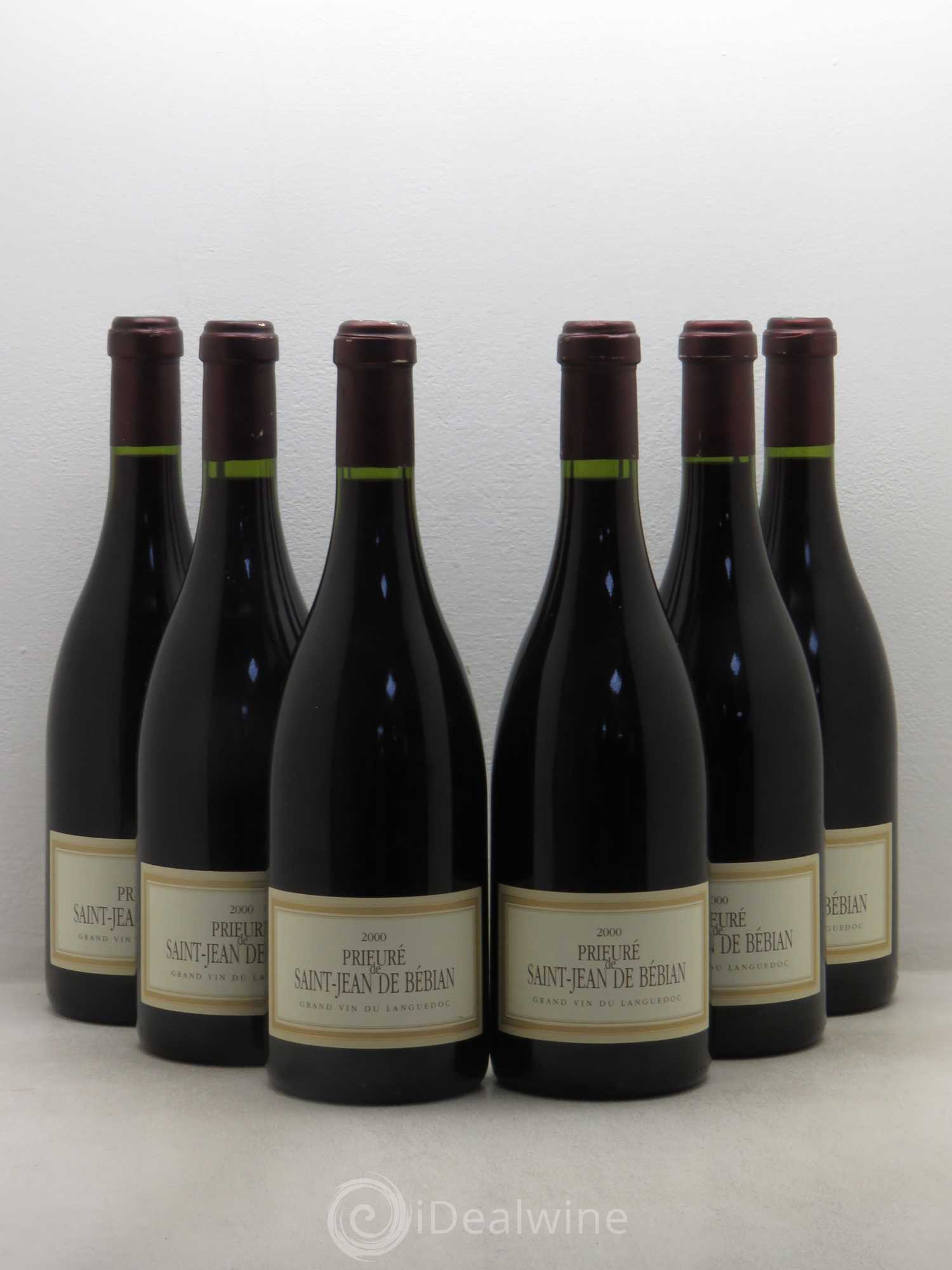 Languedoc Prieuré St-Jean de Bébian 2000 - Lot de 6 bouteilles - 0