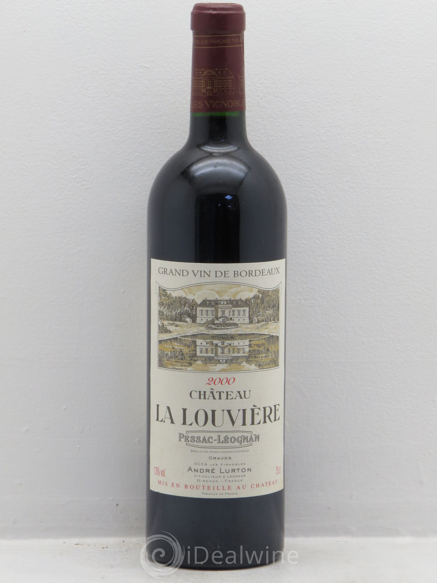Château la Louvière 2000 - Lot de 6 bouteilles - 0