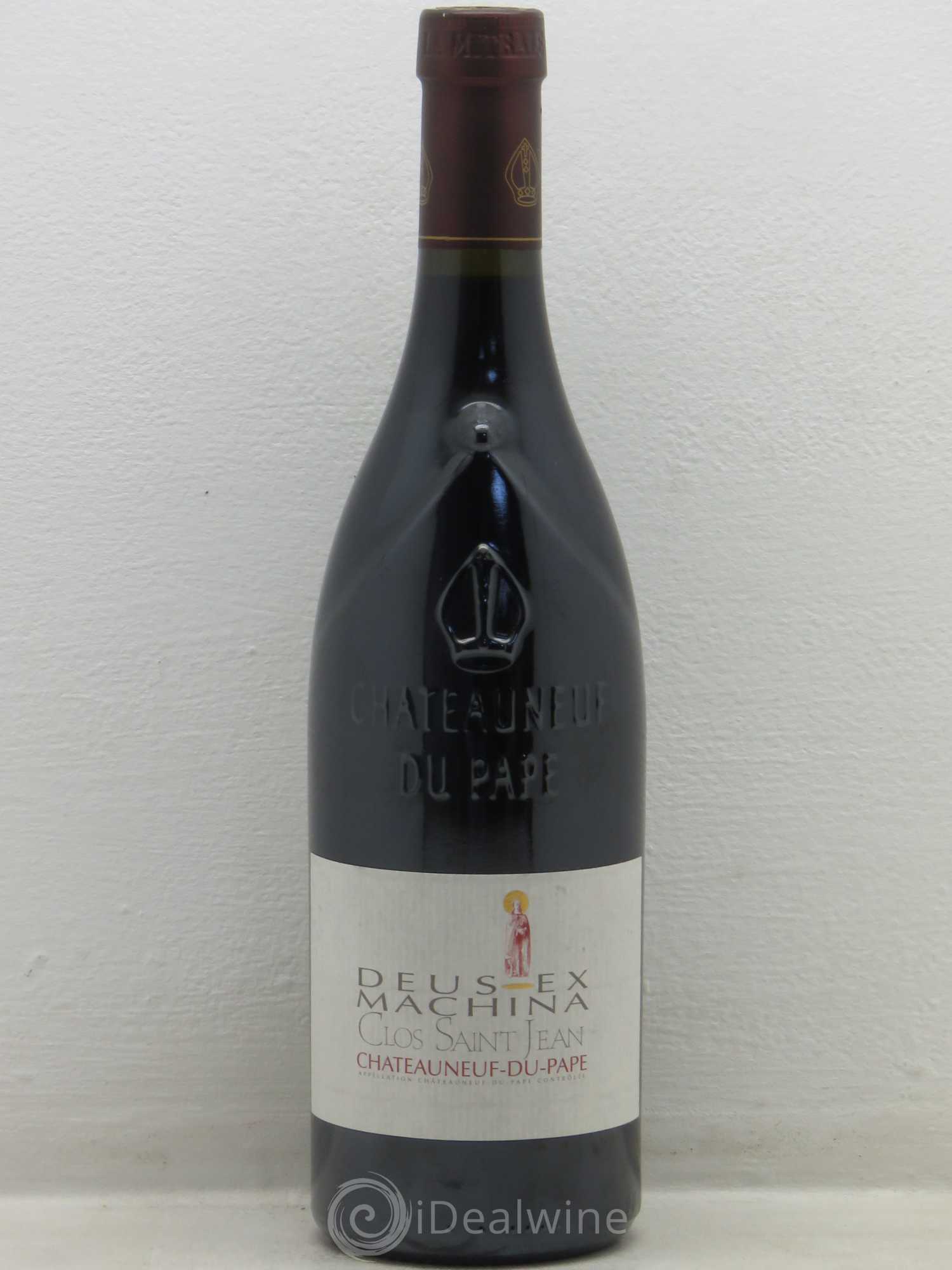 Châteauneuf-du-Pape Clos Saint-Jean Deus Ex Machina Pascal et Vincent Maurel 2005 - Lot de 1 bouteille - 0