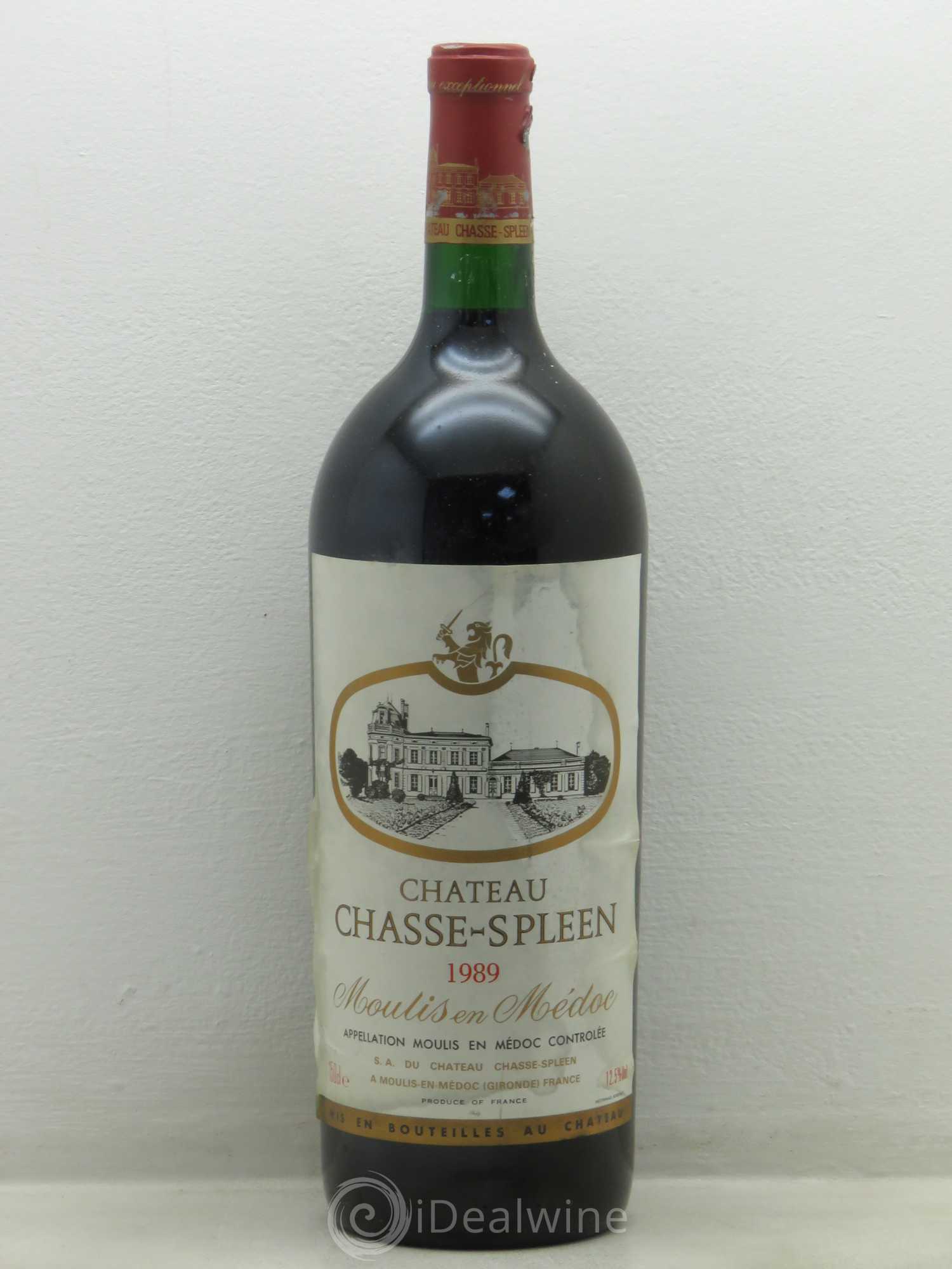 Château Chasse Spleen 1989 - Lot de 1 magnum - 0