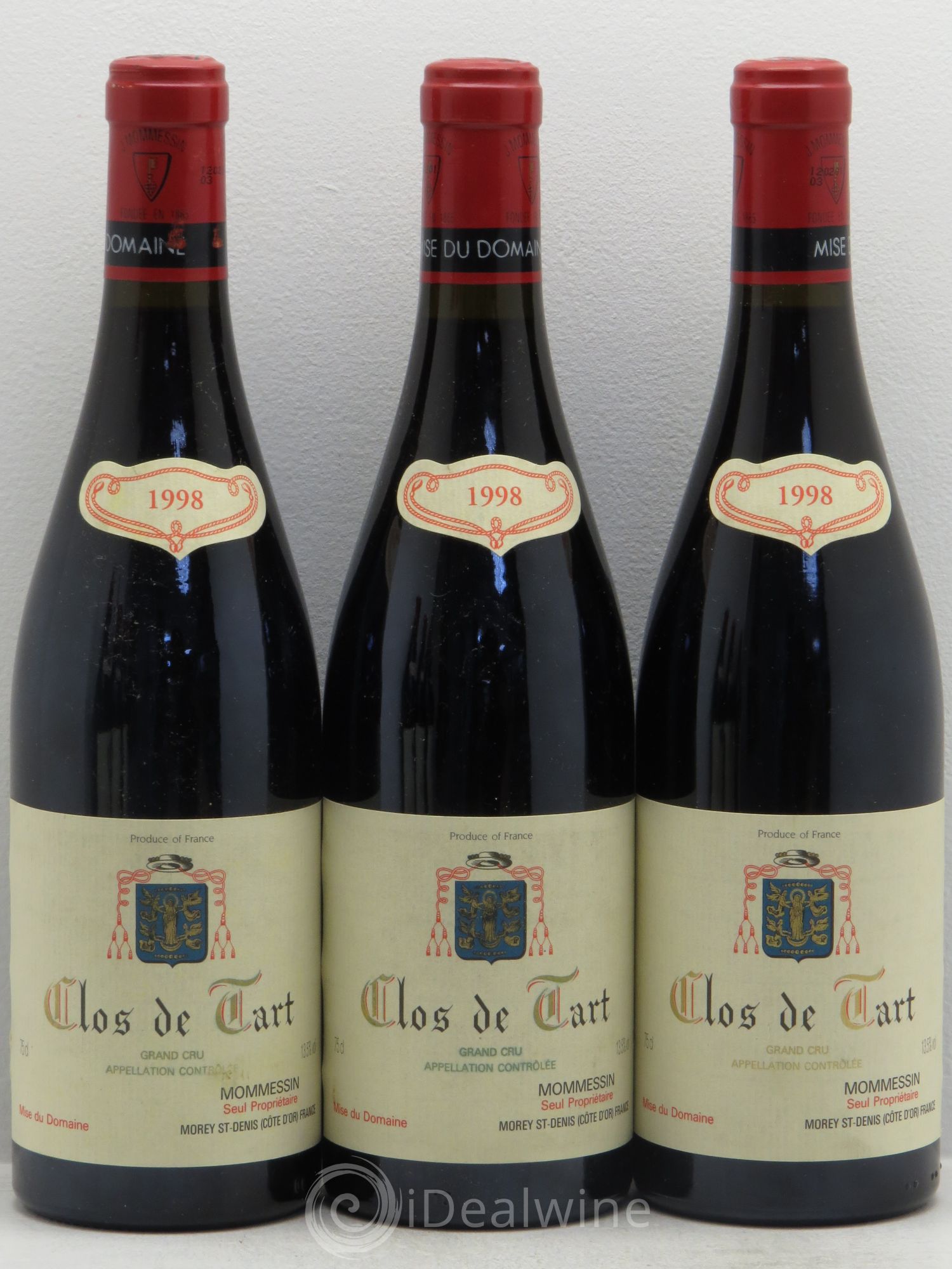 Clos de Tart Grand Cru Clos de Tart 1998 - Lot de 6 bouteilles - 1