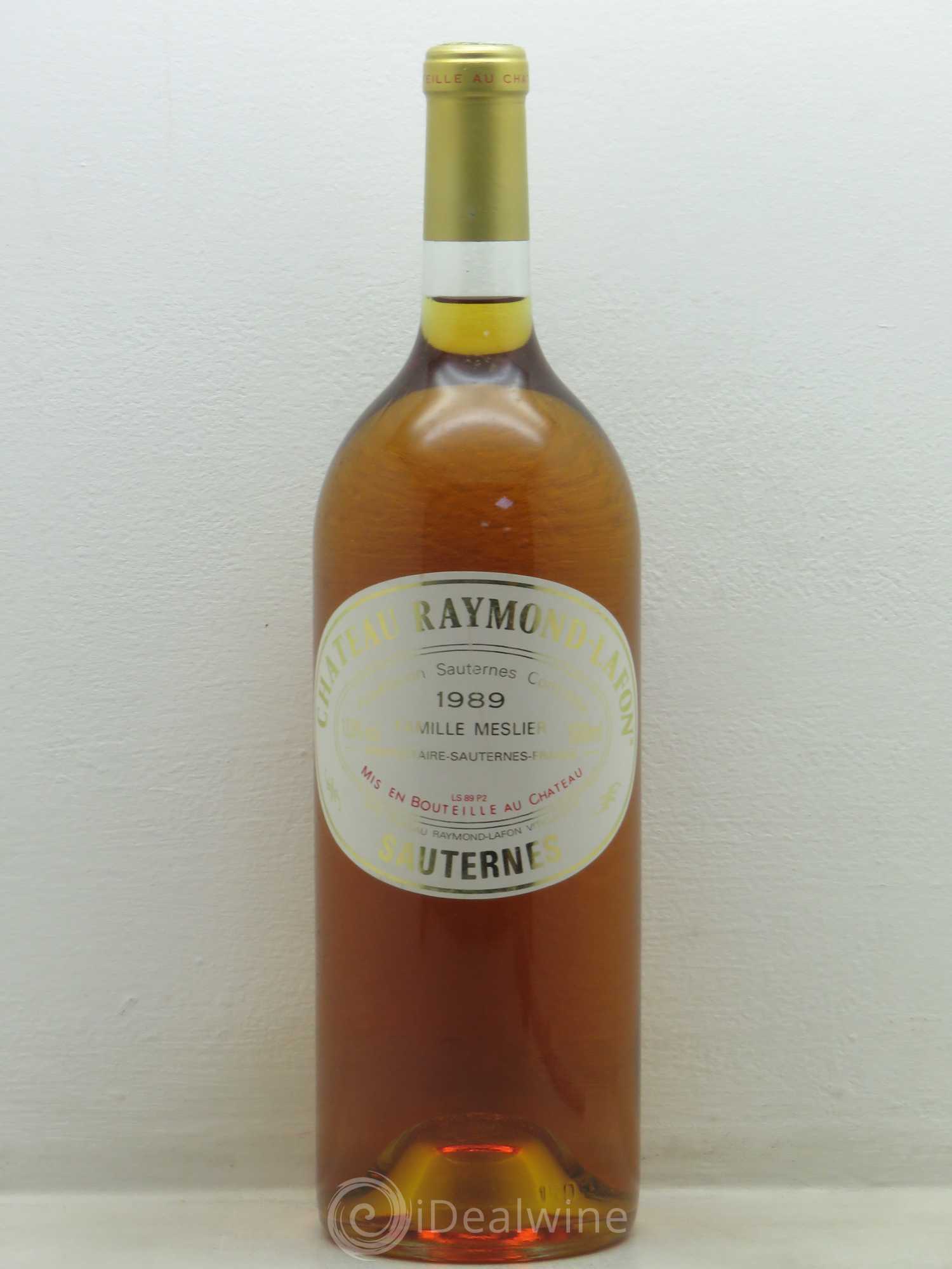 Château Raymond Lafon 1989 - Posten von 1 Magnum - 0