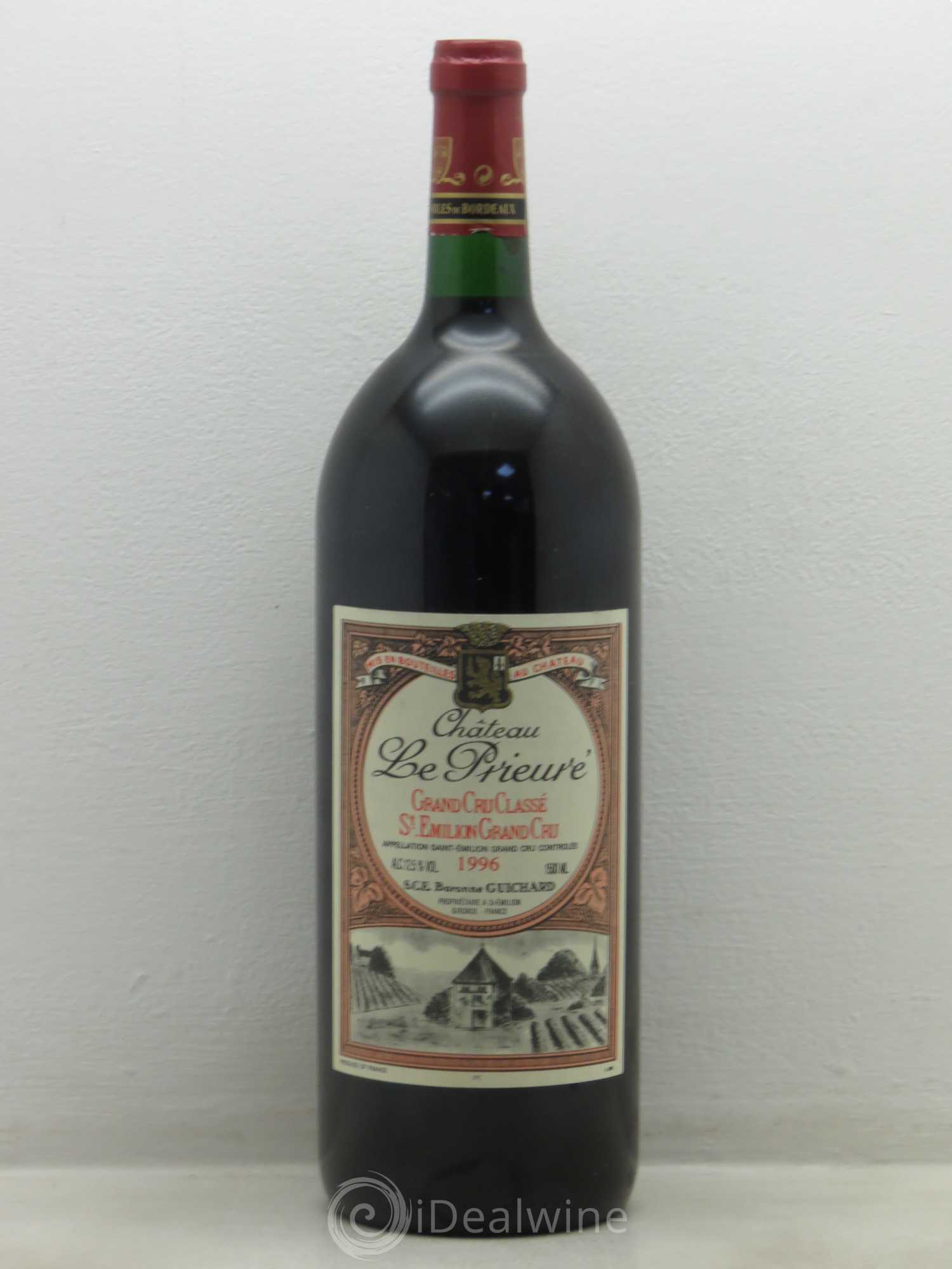 Château le Prieuré Grand Cru Classé 1996 - Lot de 1 magnum - 0