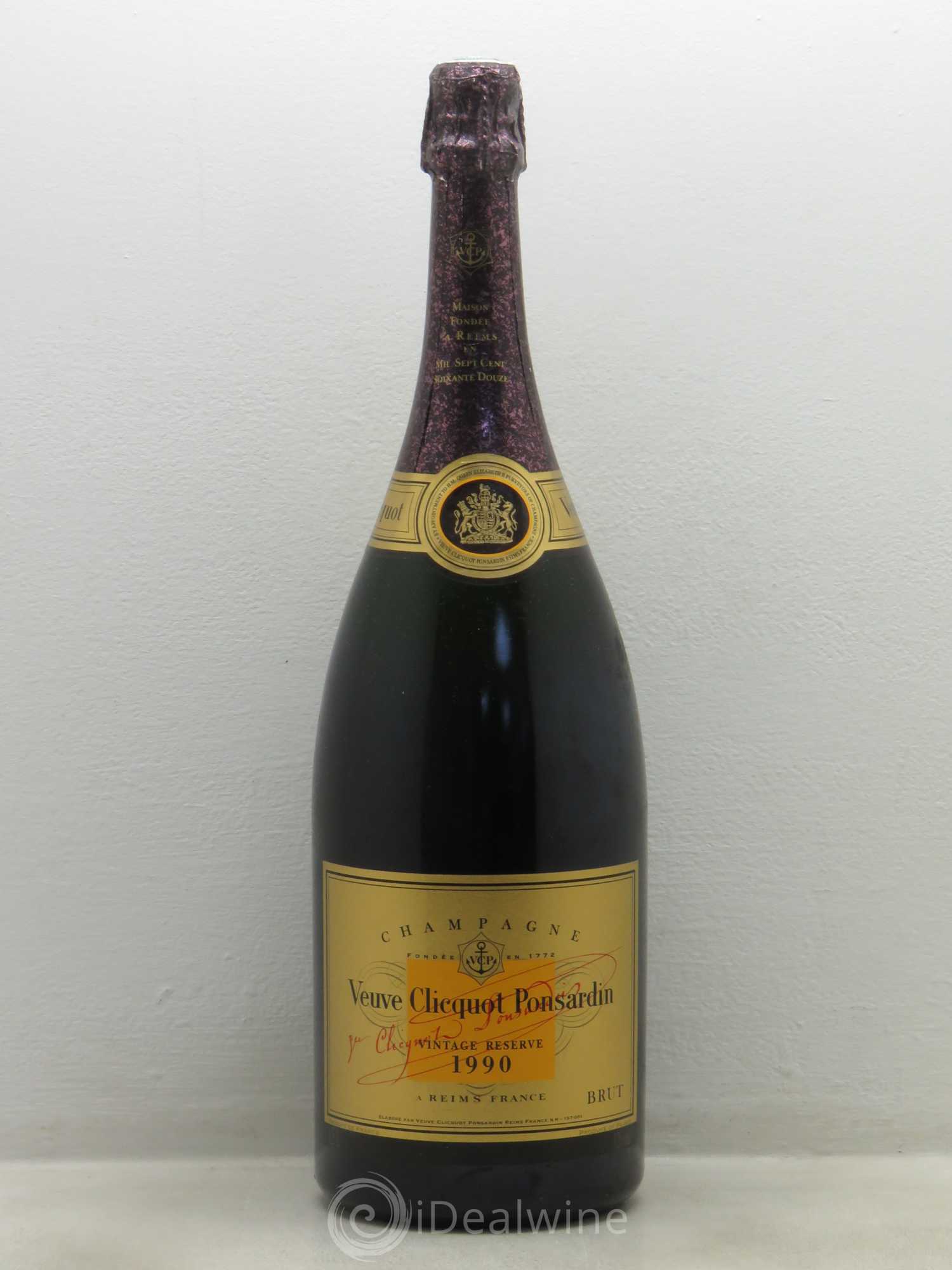 Vintage Veuve Clicquot 1990 - Lot de 1 magnum - 0