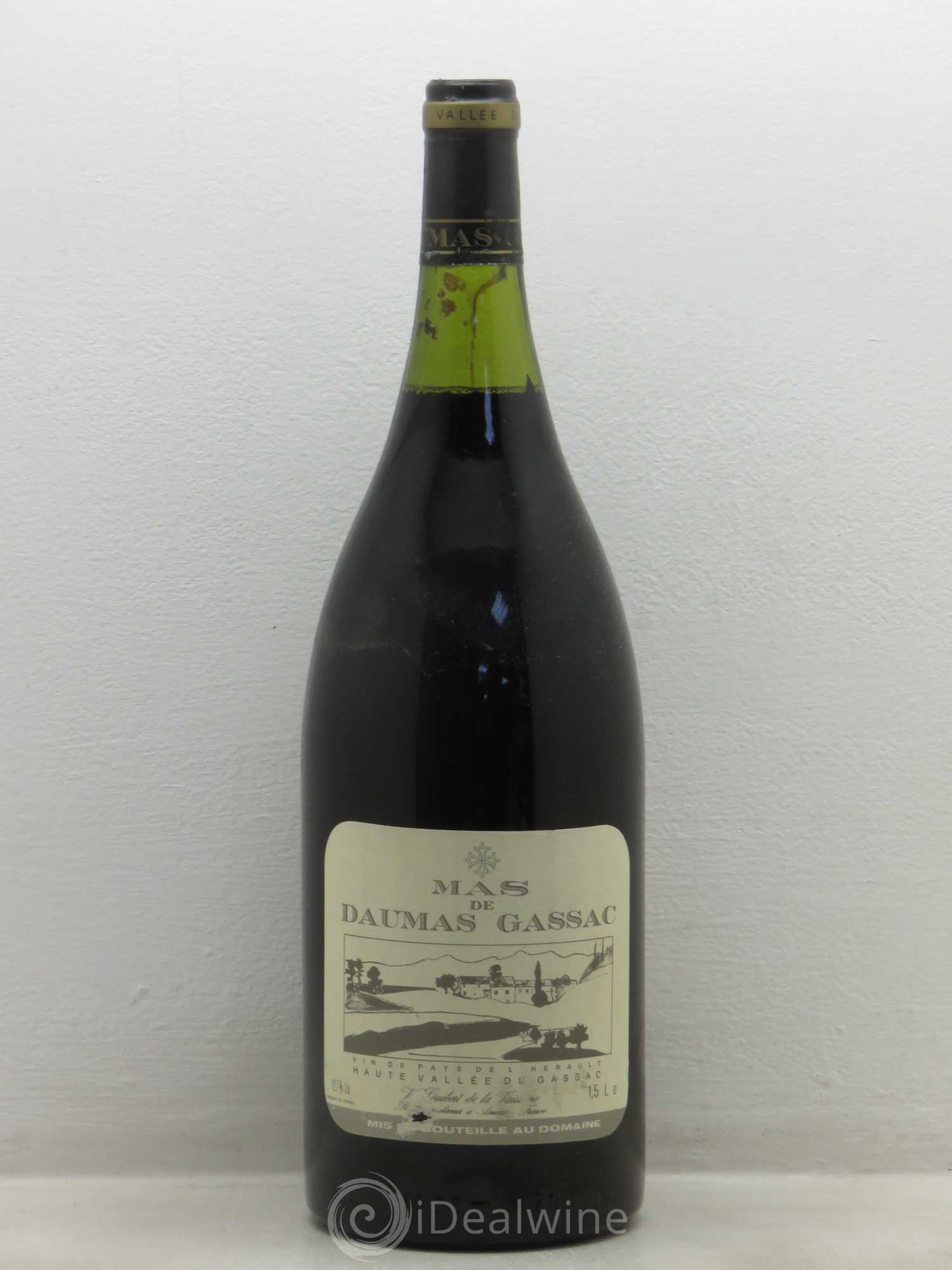 Saint-Guilhem-le-Désert - Cité d'Aniane Mas Daumas Gassac Famille Guibert de La Vaissière 1988 - Lot de 1 magnum - 0