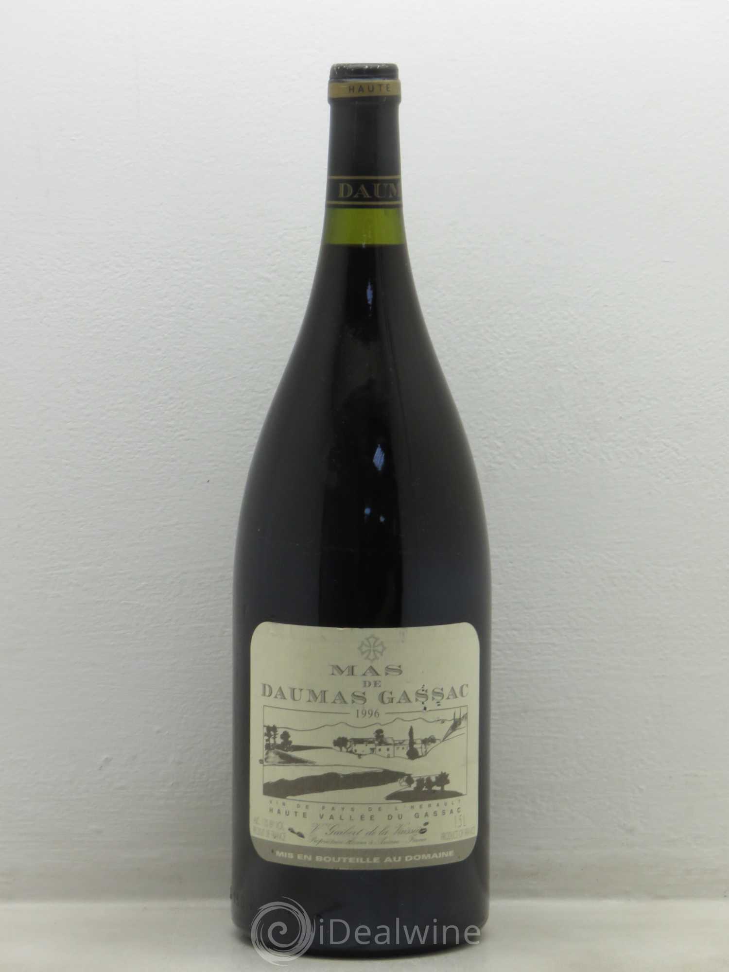 Saint-Guilhem-le-Désert - Cité d'Aniane Mas Daumas Gassac Famille Guibert de La Vaissière 1996 - Lot de 1 magnum - 0