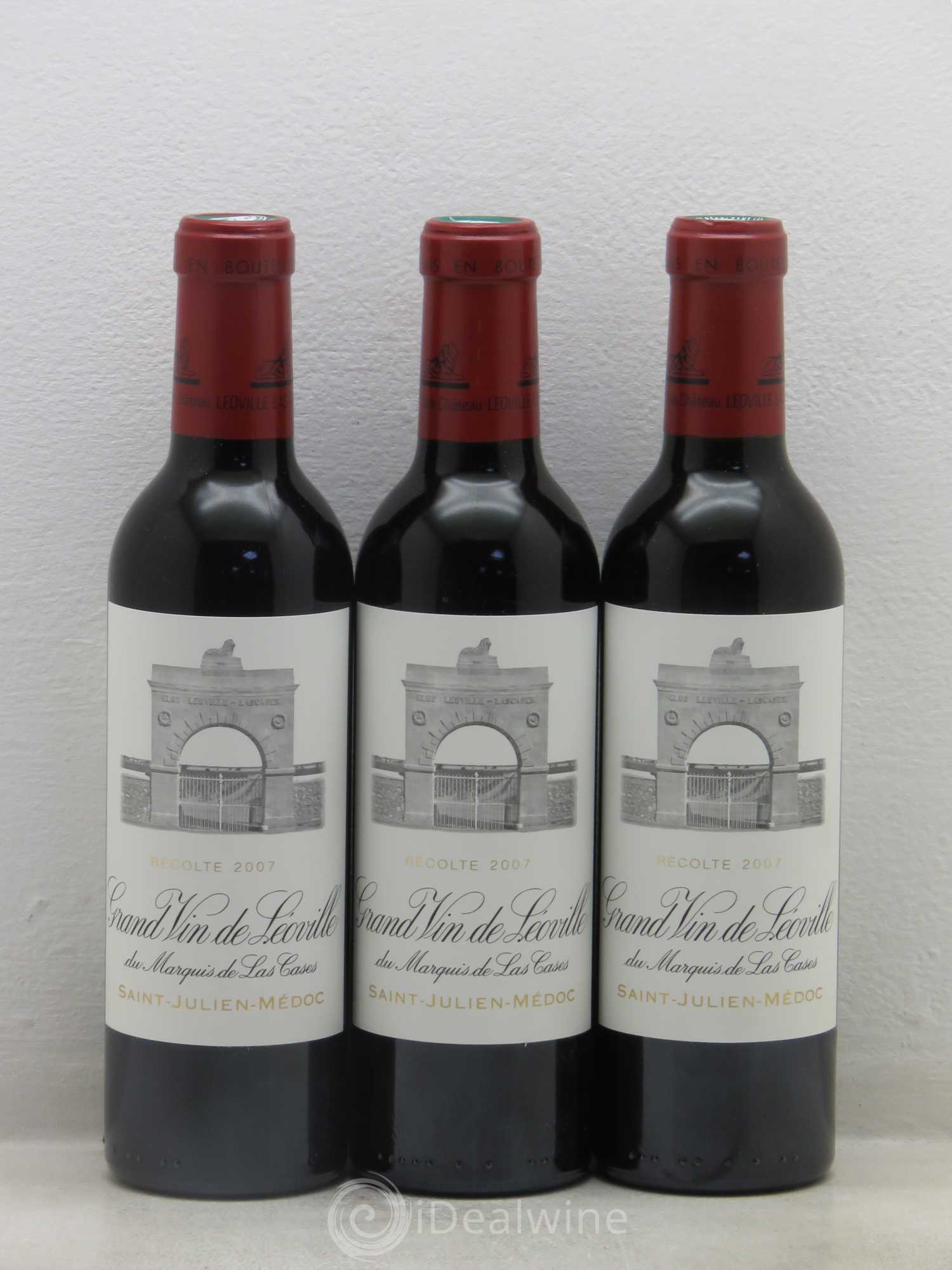 Château Léoville Las Cases 2ème Grand Cru Classé 2007 - Lot de 12 demi bouteilles - 4