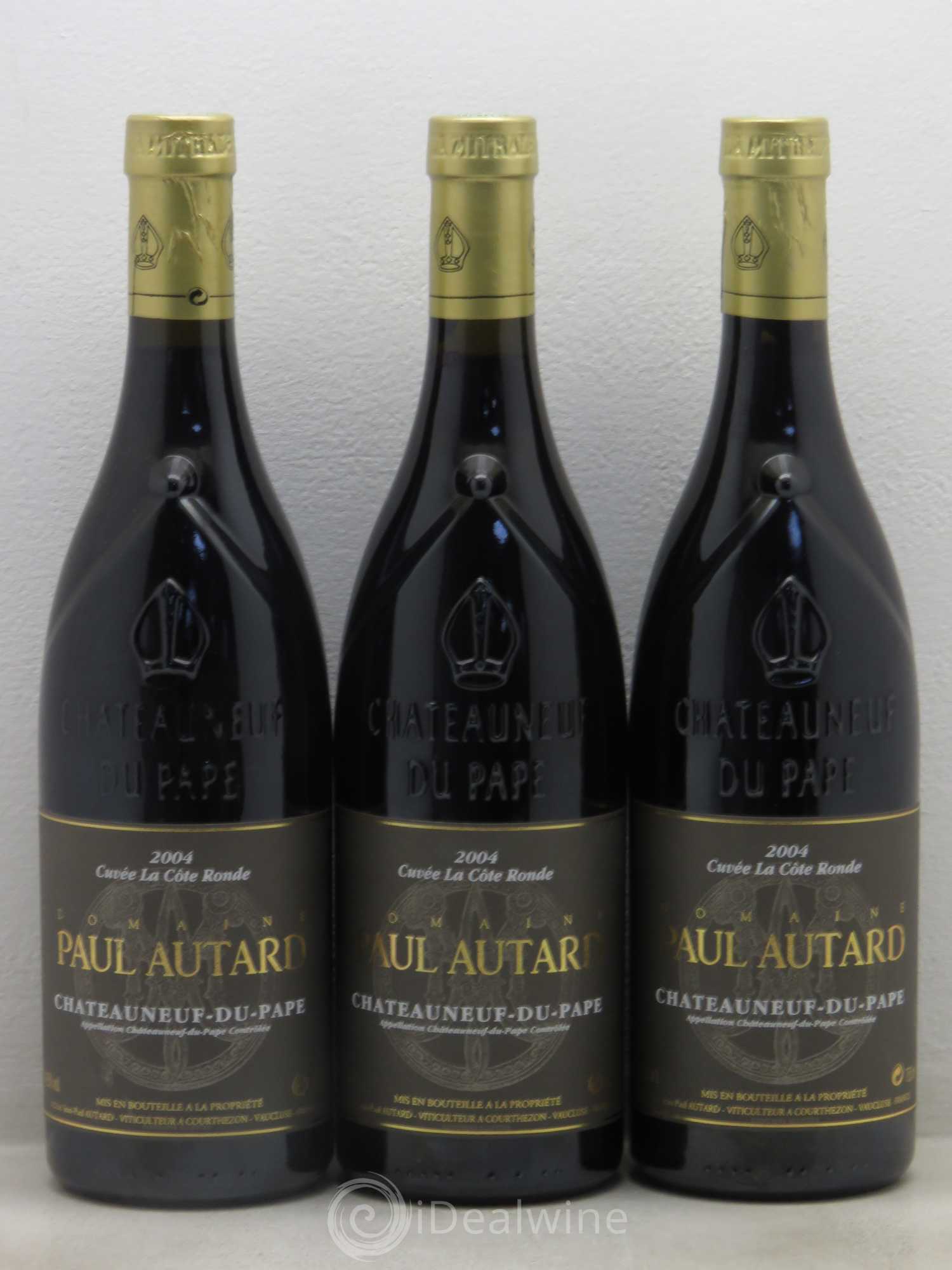 Châteauneuf-du-Pape Domaine Paul Autard La Côte Ronde Jean-Paul Autard 2004 - Lot de 6 bouteilles - 2