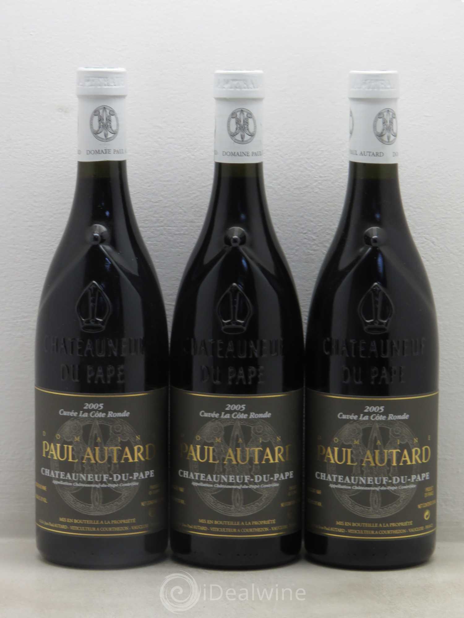 Châteauneuf-du-Pape Domaine Paul Autard La Côte Ronde Jean-Paul Autard 2005 - Lot de 6 bouteilles - 2