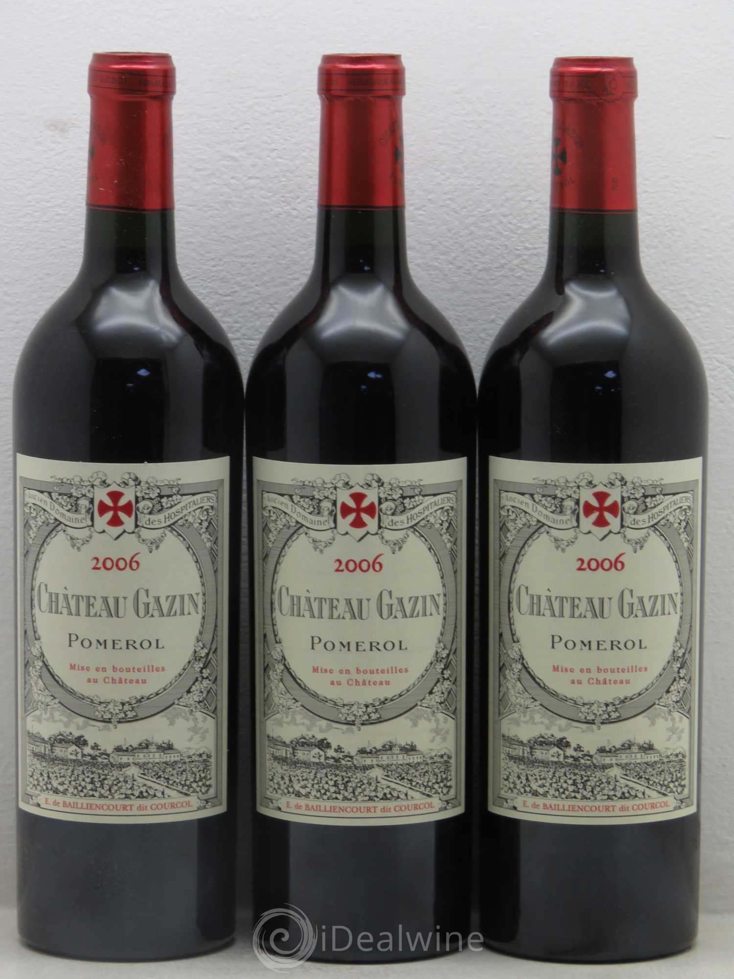 Château Gazin 2006 - Lot de 6 bouteilles - 1