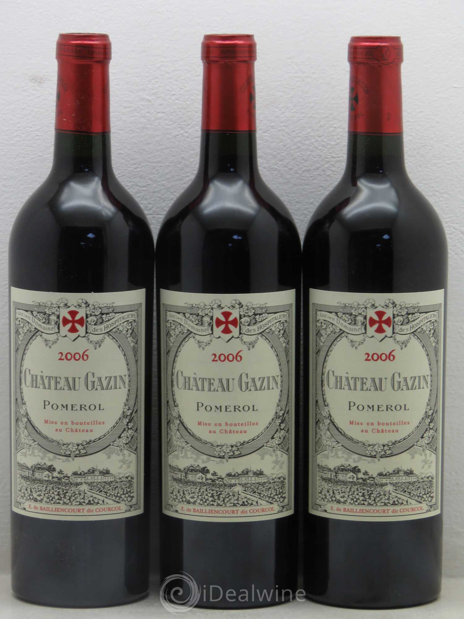 Château Gazin 2006 - Lot de 6 bouteilles - 2