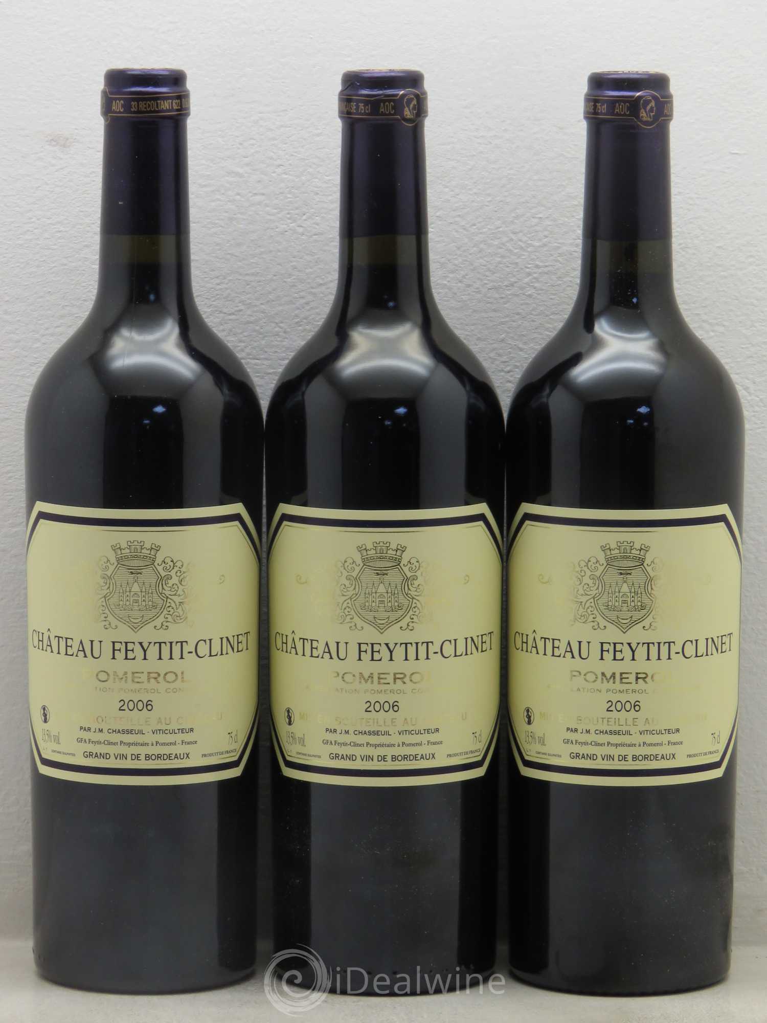 Château Feytit-Clinet 2006 - Lot de 6 bouteilles - 2