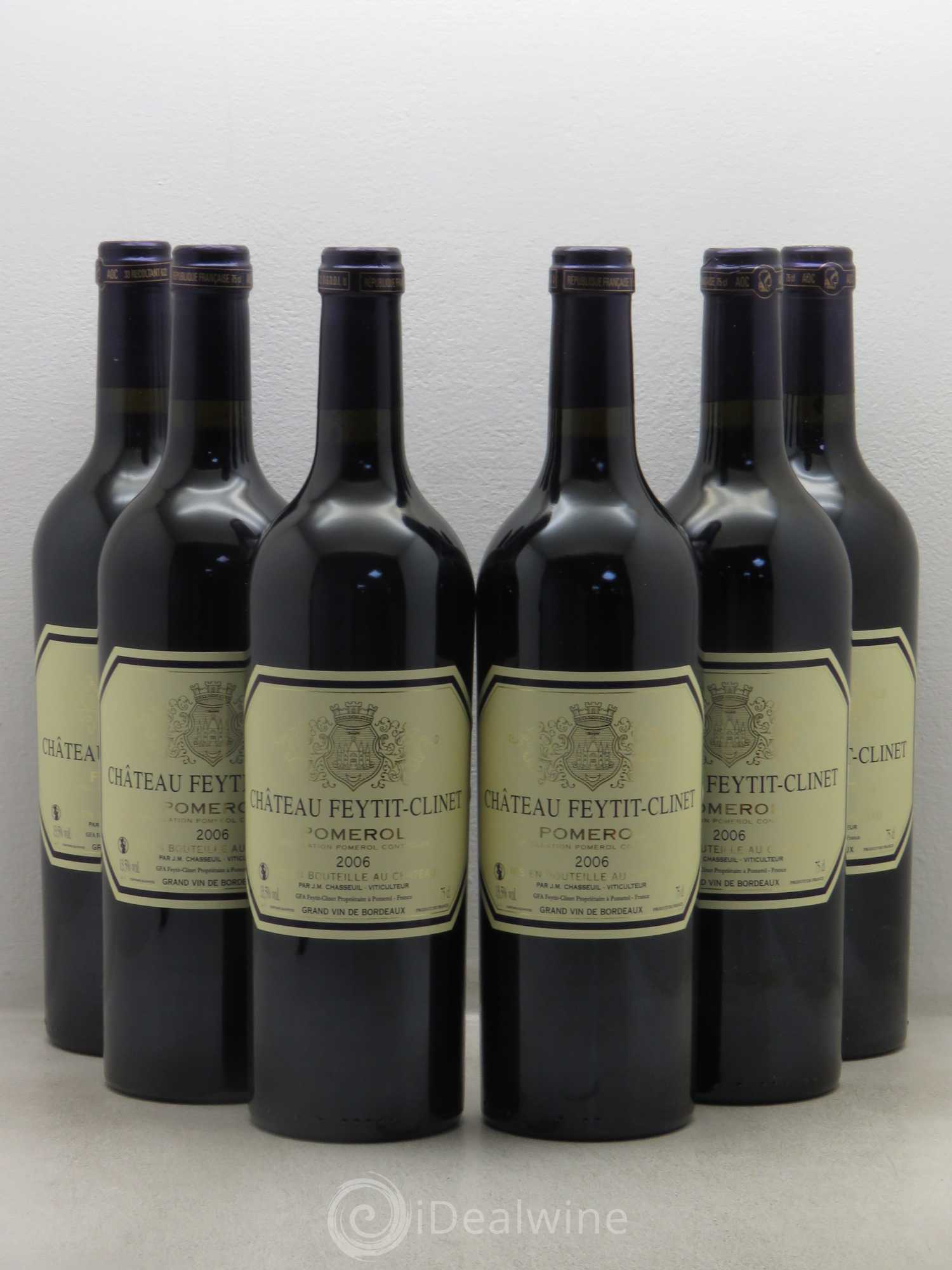 Château Feytit-Clinet 2006 - Lot de 6 bouteilles - 0