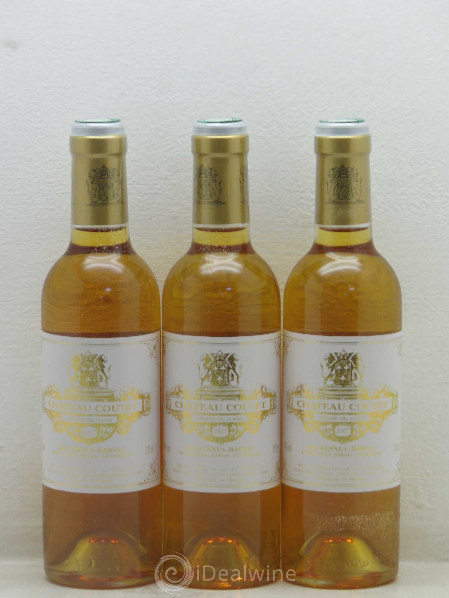Château Coutet 1er Grand Cru Classé 2007 - Posten von 12 Demi-Flaschen - 4