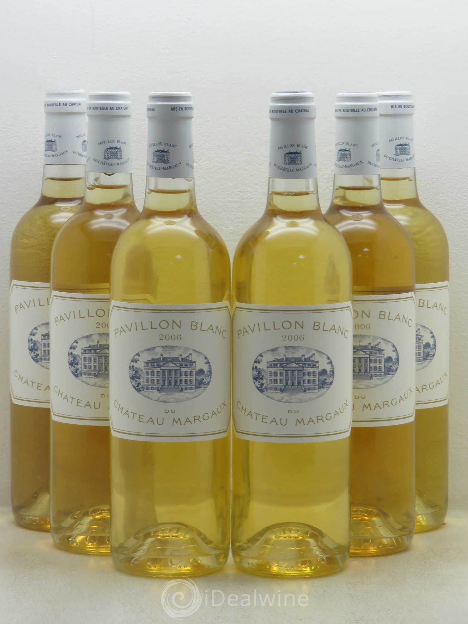 Pavillon Blanc du Château Margaux 2006 - Lot de 6 bouteilles - 0