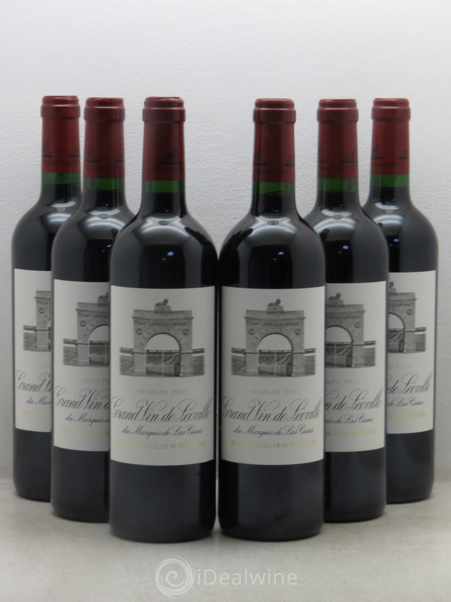 Château Léoville Las Cases 2ème Grand Cru Classé 2006 - Lot de 6 bouteilles - 0