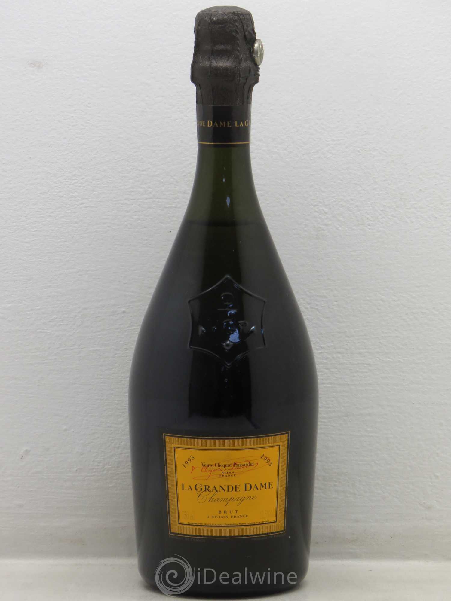 La Grande Dame Veuve Clicquot 1993 - Lot de 1 bouteille - 0