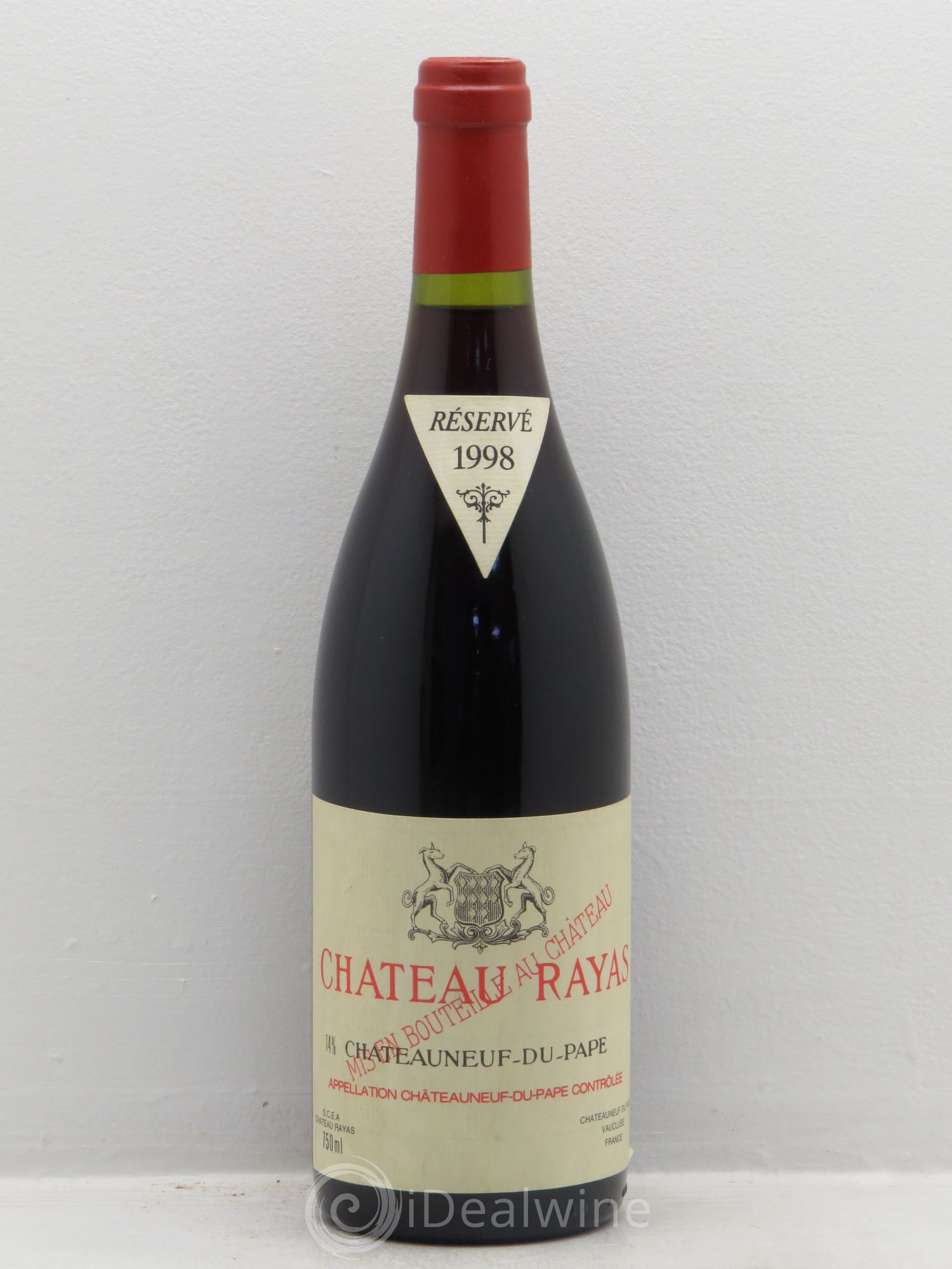 Châteauneuf-du-Pape Château Rayas Emmanuel Reynaud 1998 - Lot de 1 bouteille - 0