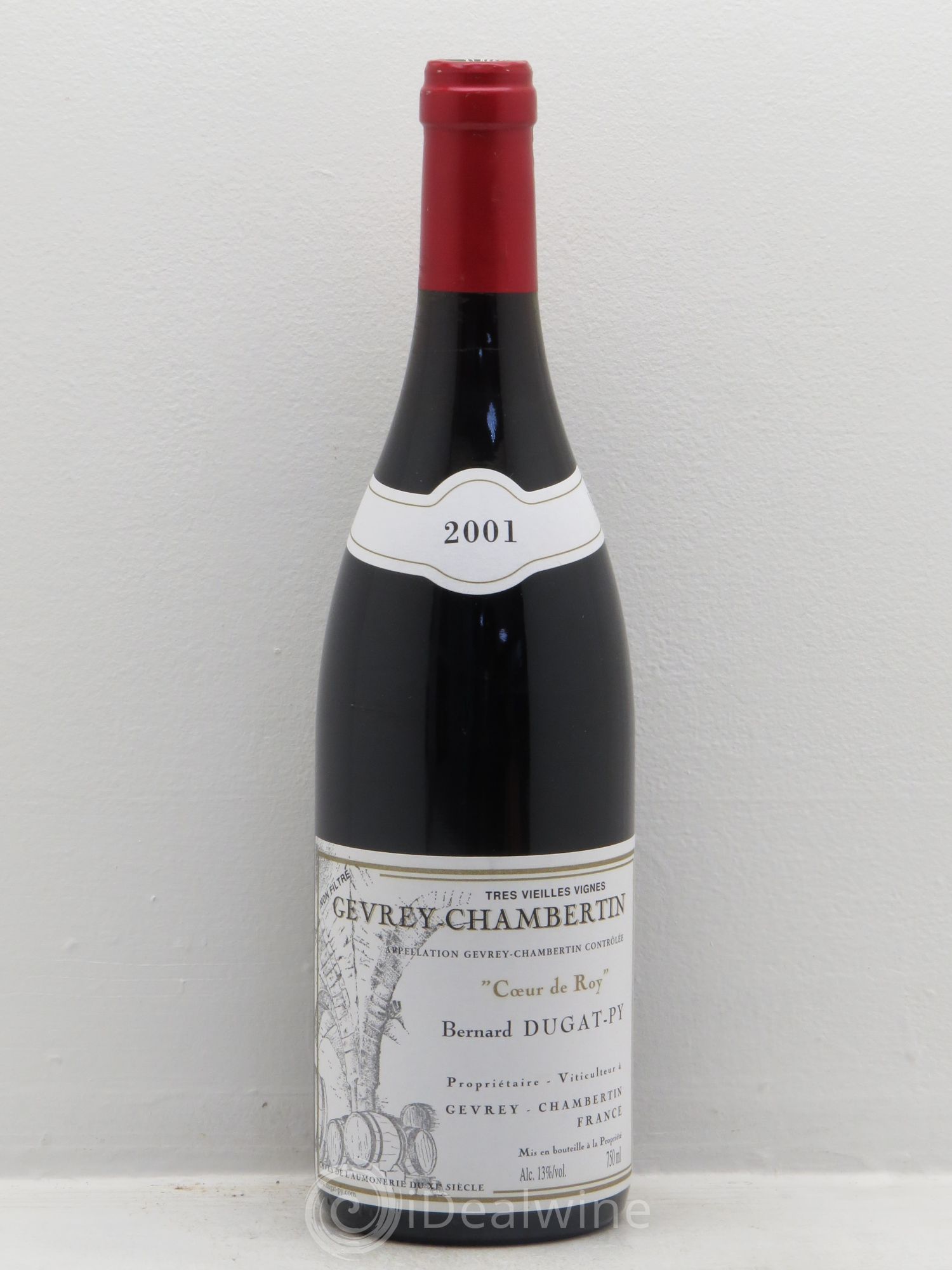 Gevrey-Chambertin Coeur de Roy Très Vieilles Vignes Dugat-Py Très Vieilles Vignes 2001 - Lot de 1 bouteille - 0