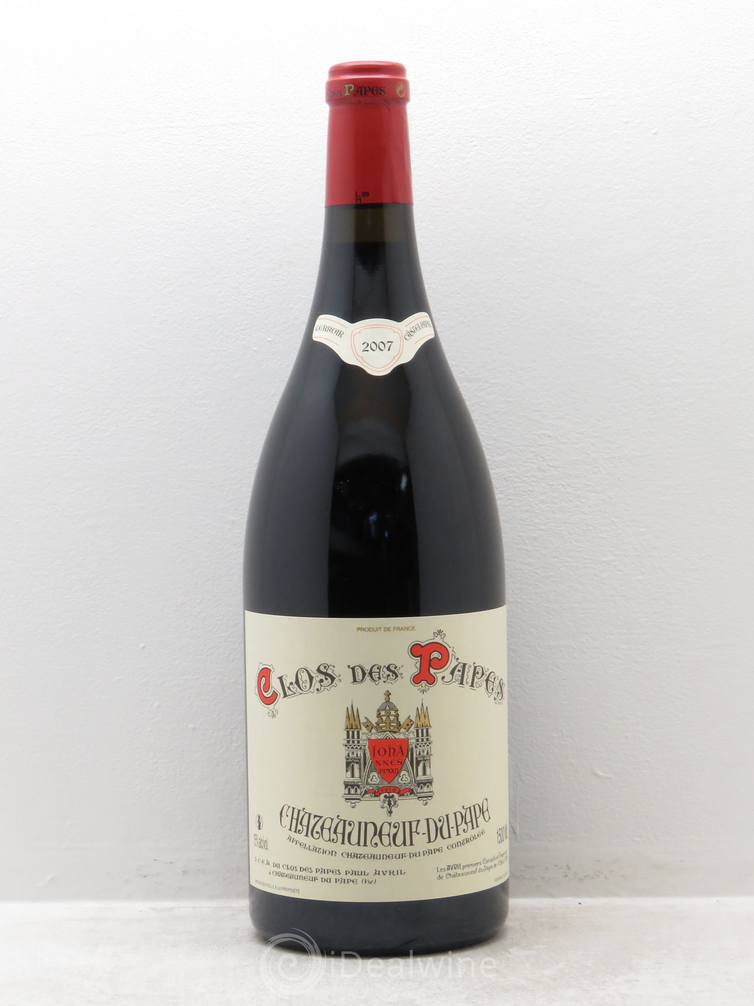Châteauneuf-du-Pape Clos des Papes - Paul Avril 2007 - Lot de 1 magnum - 0