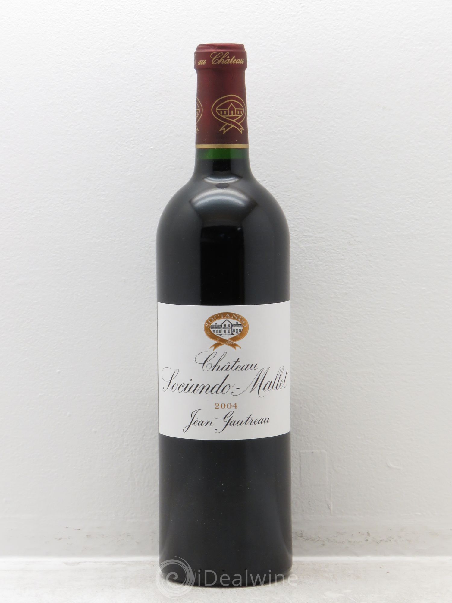 Château Sociando Mallet 2004 - Lot de 12 bouteilles - 0