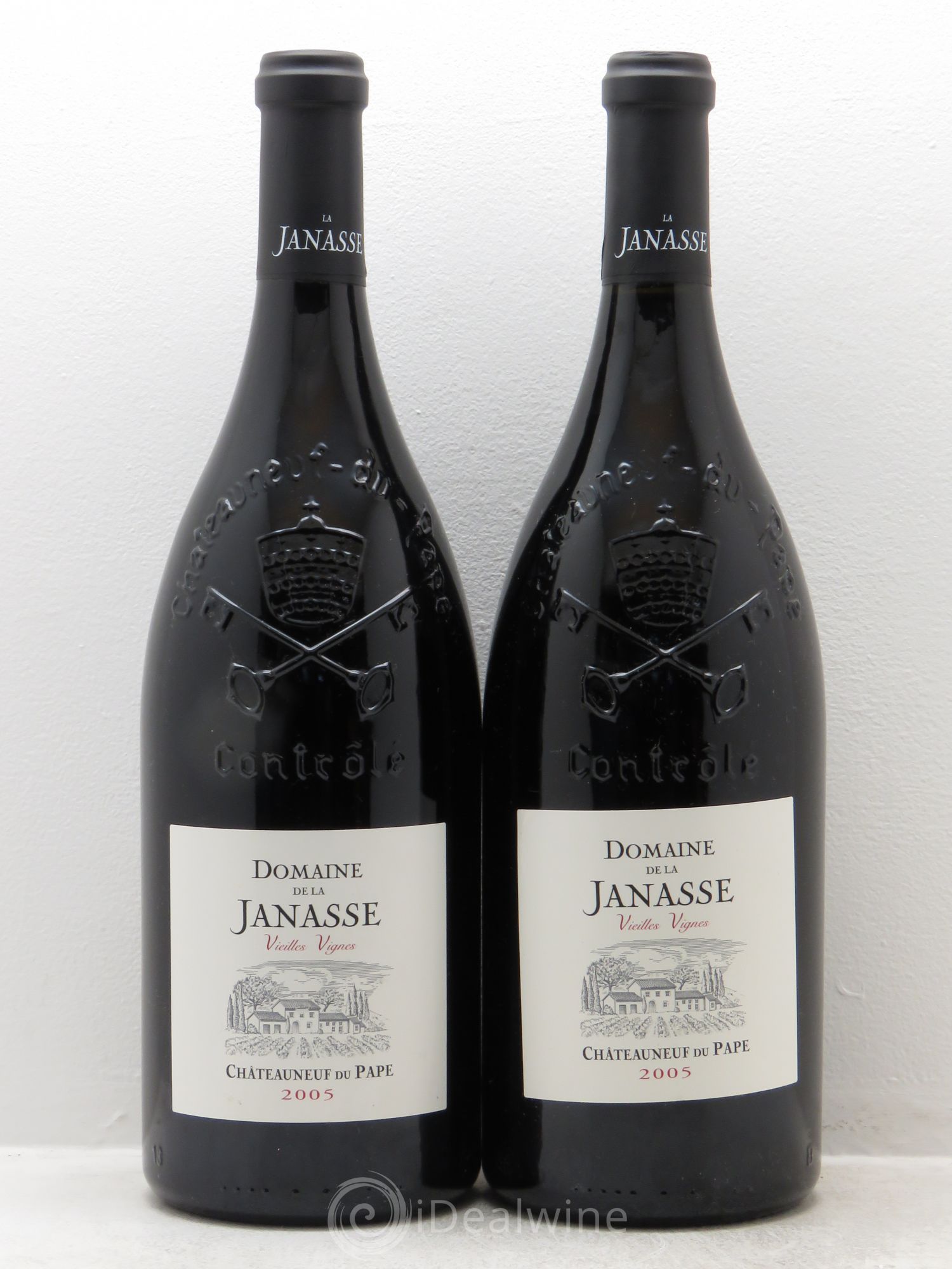 Châteauneuf-du-Pape Cuvée Vieilles Vignes La Janasse (Domaine de) 2005 - Lot de 2 magnums - 0