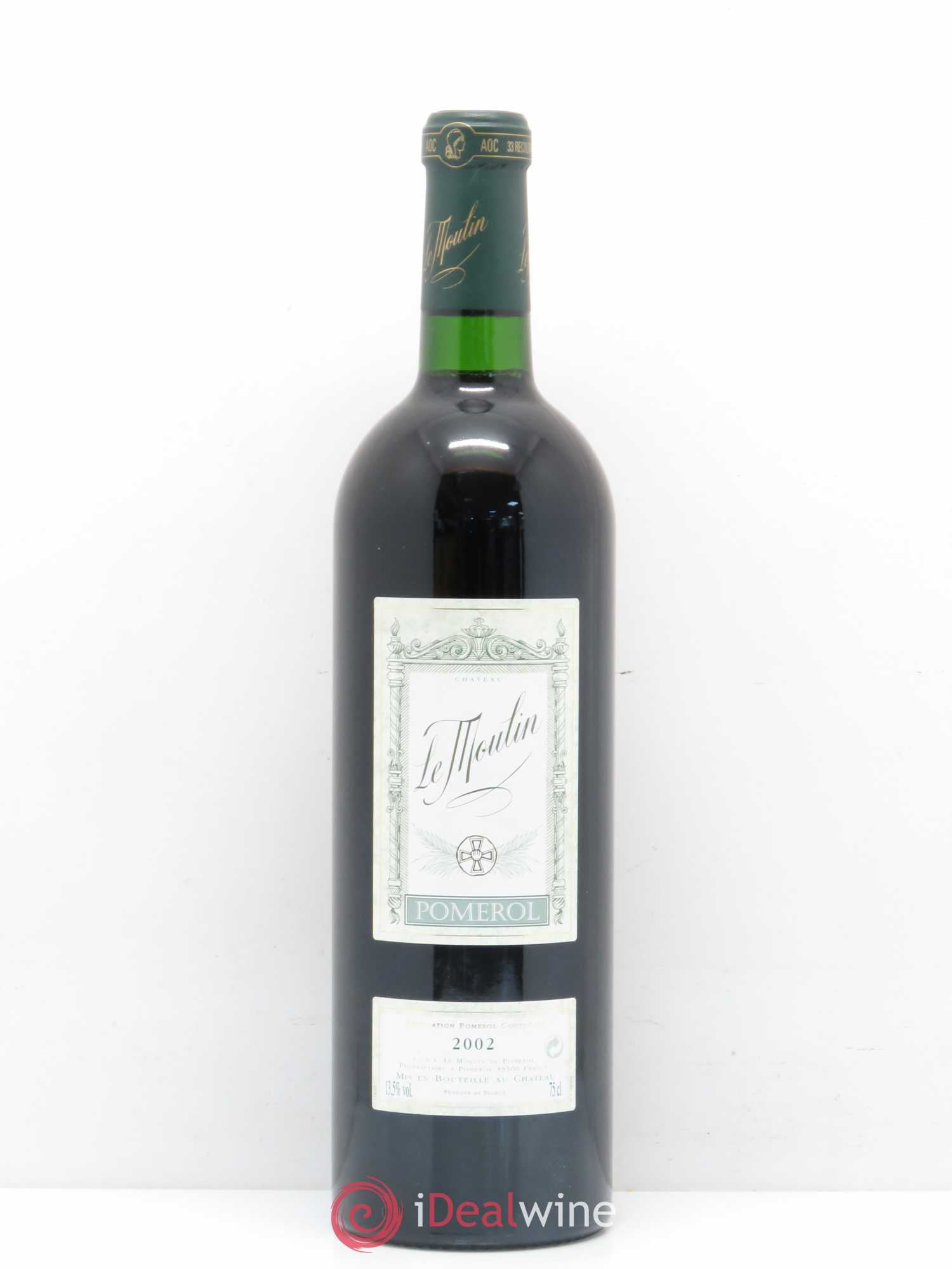 Château le Moulin 2002 - Lot de 1 bouteille - 0