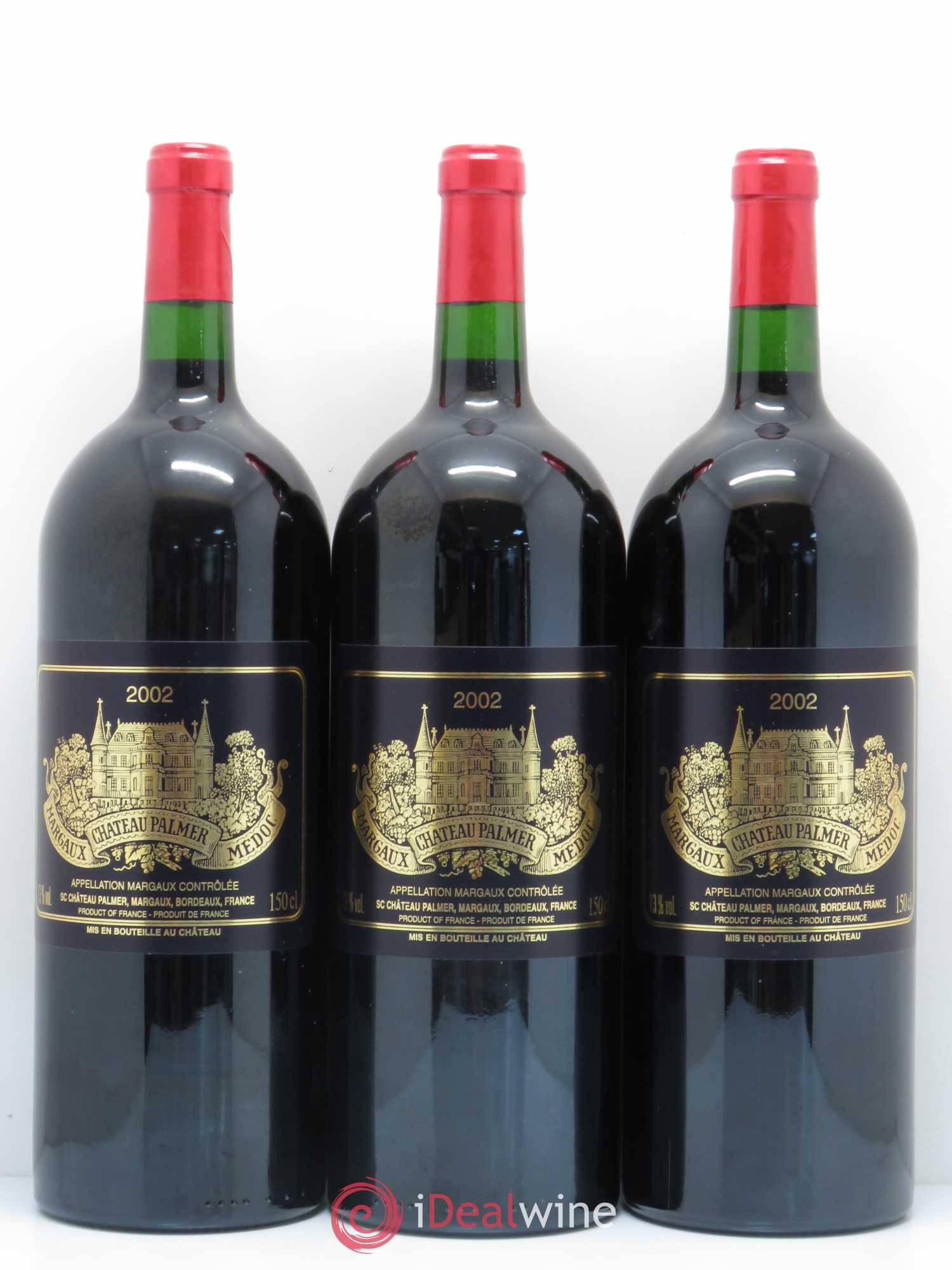 Château Palmer 3ème Grand Cru Classé 2002 - Lot de 6 magnums - 1
