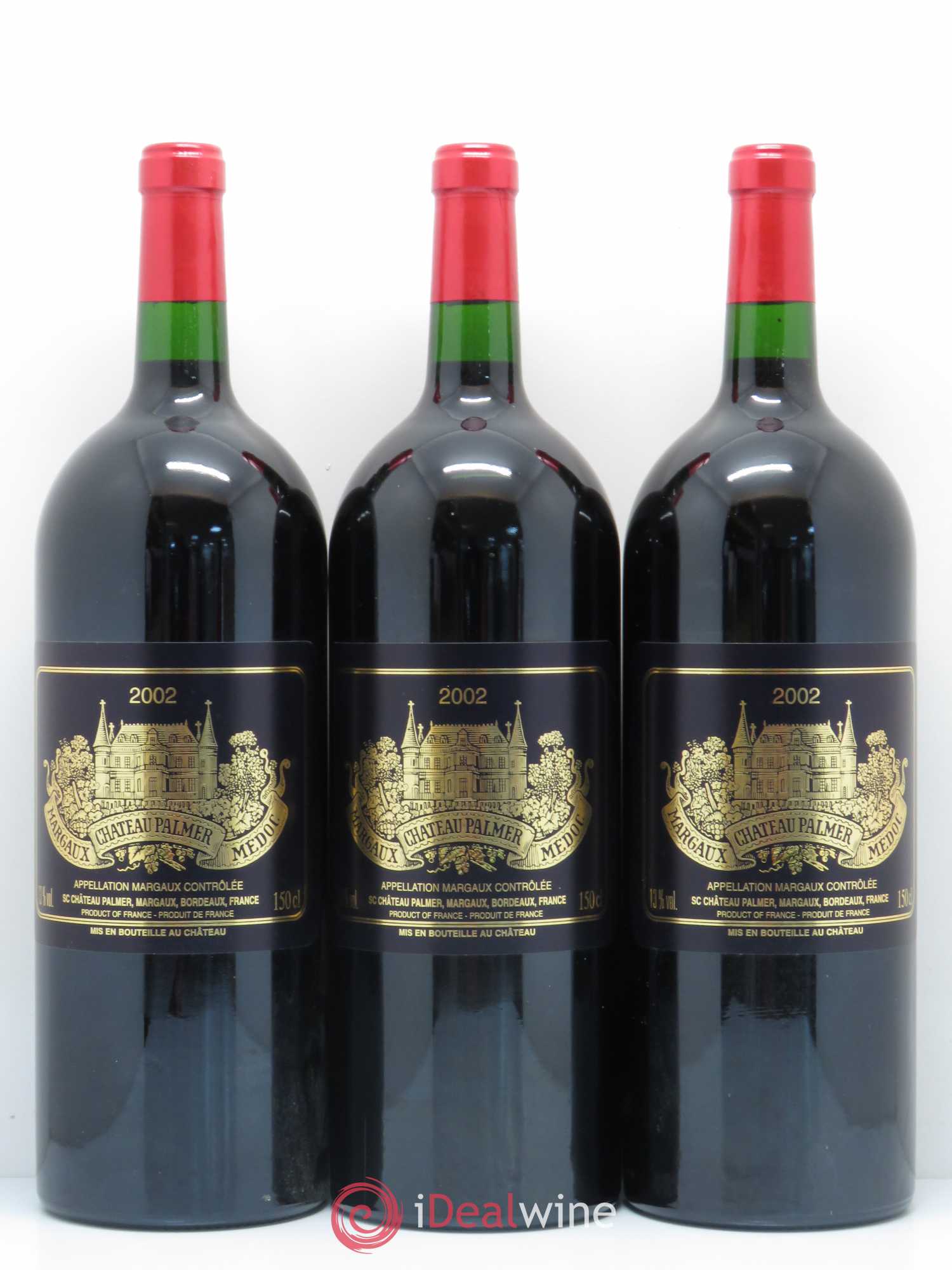 Château Palmer 3ème Grand Cru Classé 2002 - Lot de 6 magnums - 3