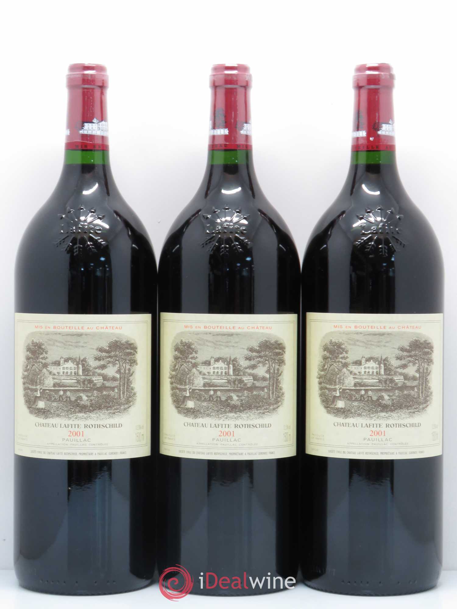 Château Lafite Rothschild 1er Grand Cru Classé 2001 - Posten von 6 Magnum - 2