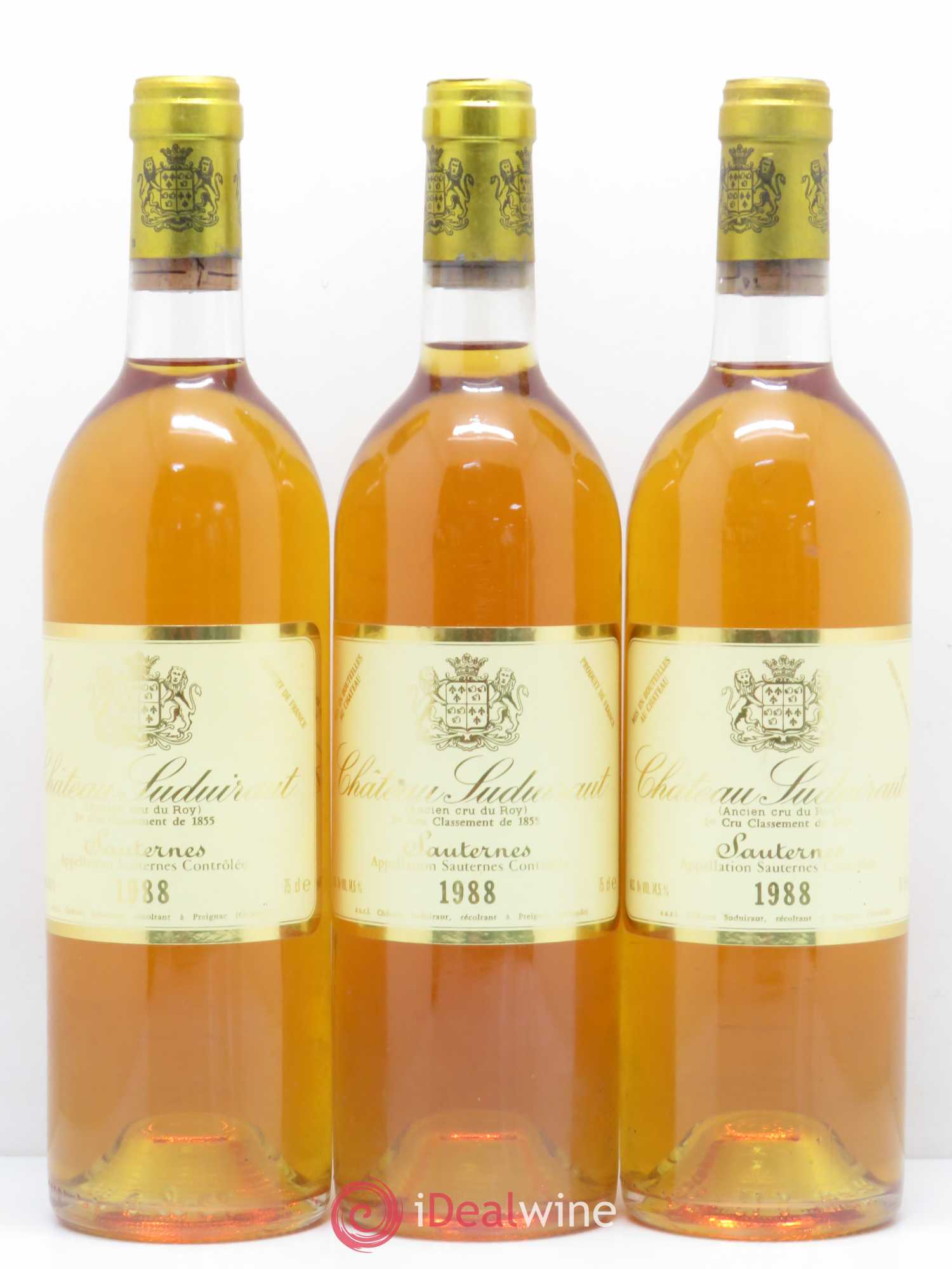Château Suduiraut 1er Grand Cru Classé (senza prezzo di riserva) 1988 - Lotto di 12 bottiglie - 1