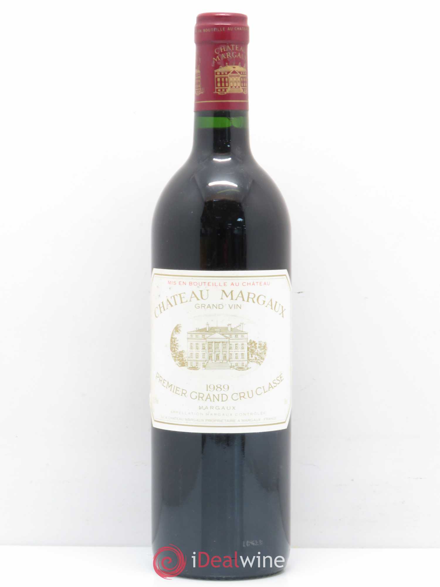 Château Margaux 1er Grand Cru Classé 1989 - Lot de 1 bouteille - 0