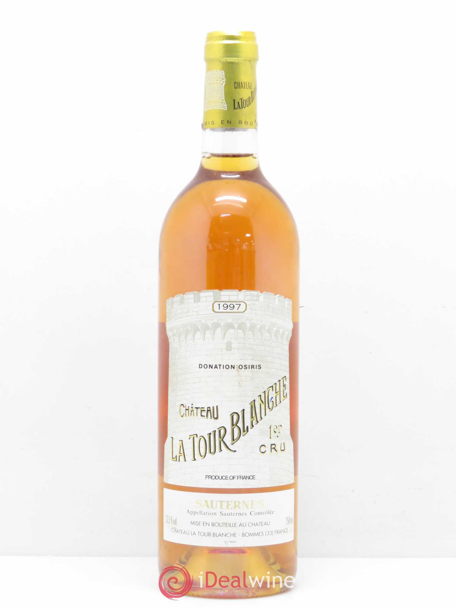 Château la Tour Blanche 1er Grand Cru Classé 1997 - Lotto di 1 bottiglia - 0