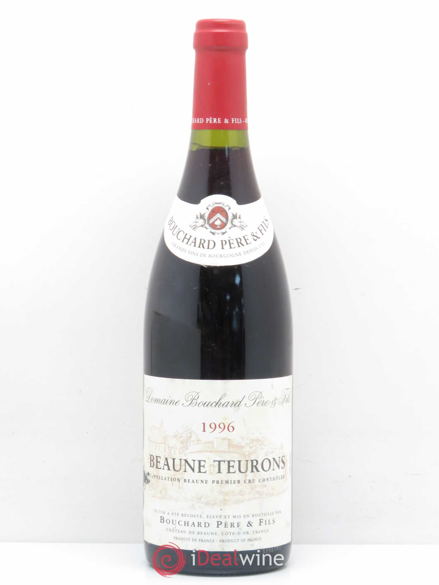 Beaune 1er Cru Teurons Bouchard Père et fils 1996 - Posten von 1 Flasche - 0