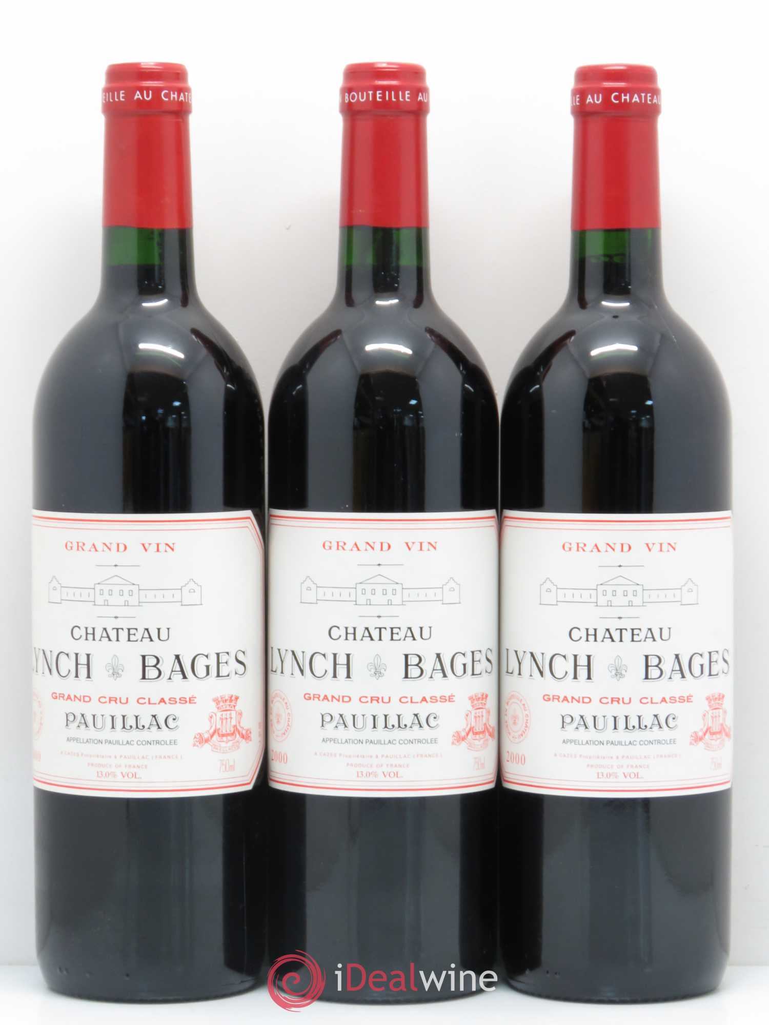 Château Lynch Bages 5ème Grand Cru Classé 2000 - Lot de 12 bouteilles - 2