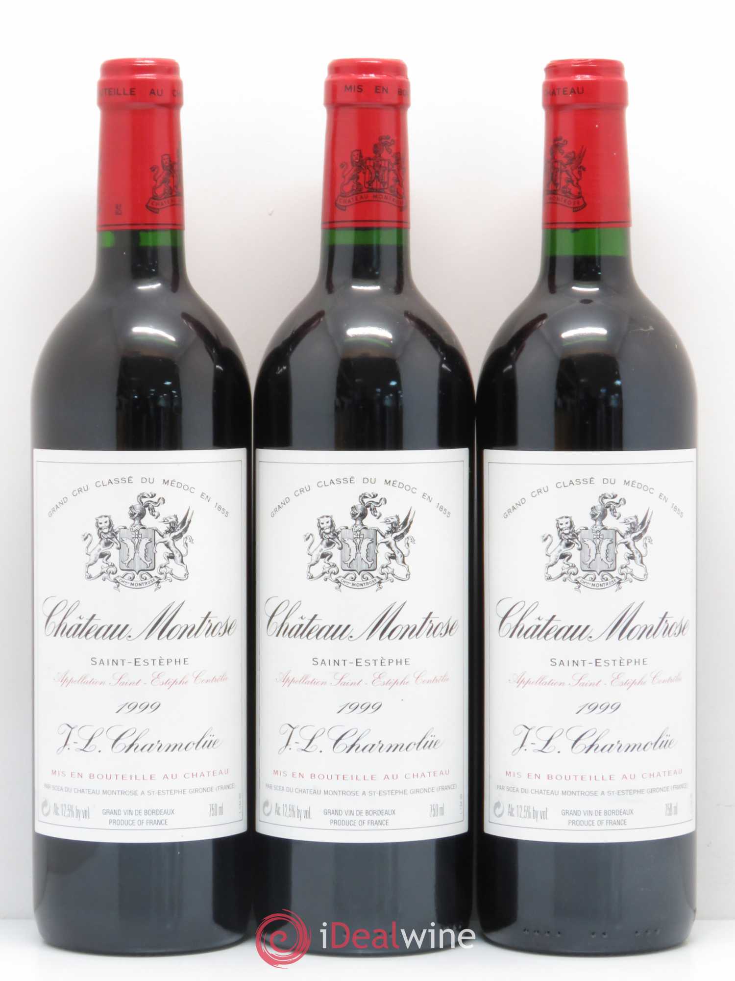 Château Montrose 2ème Grand Cru Classé 1999 - Lot de 12 bouteilles - 1