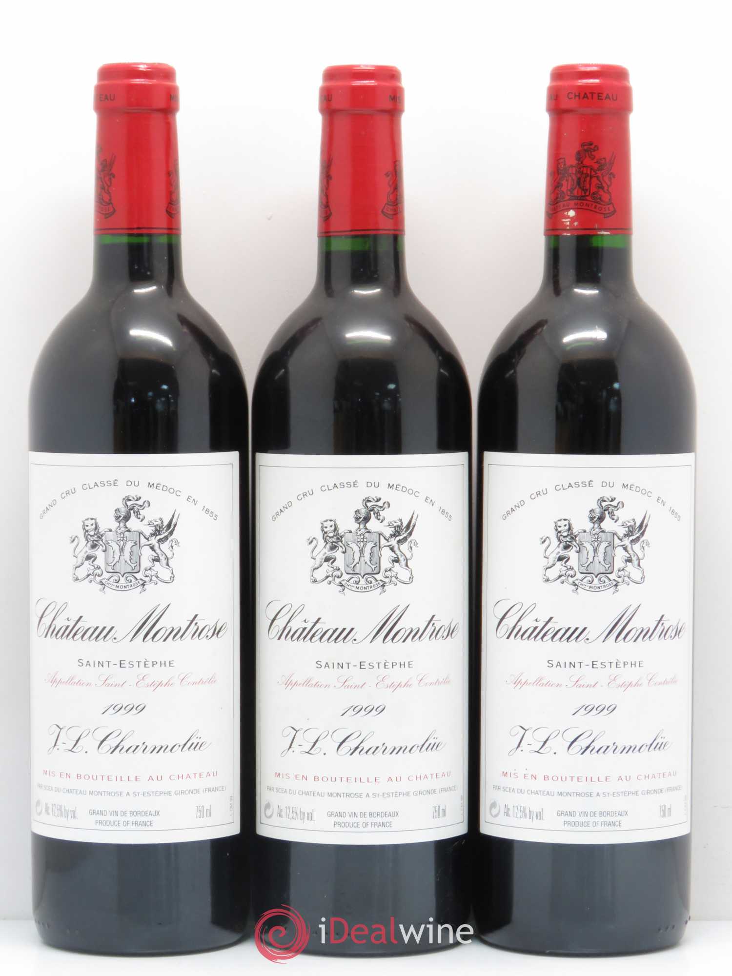 Château Montrose 2ème Grand Cru Classé 1999 - Lot de 12 bouteilles - 4