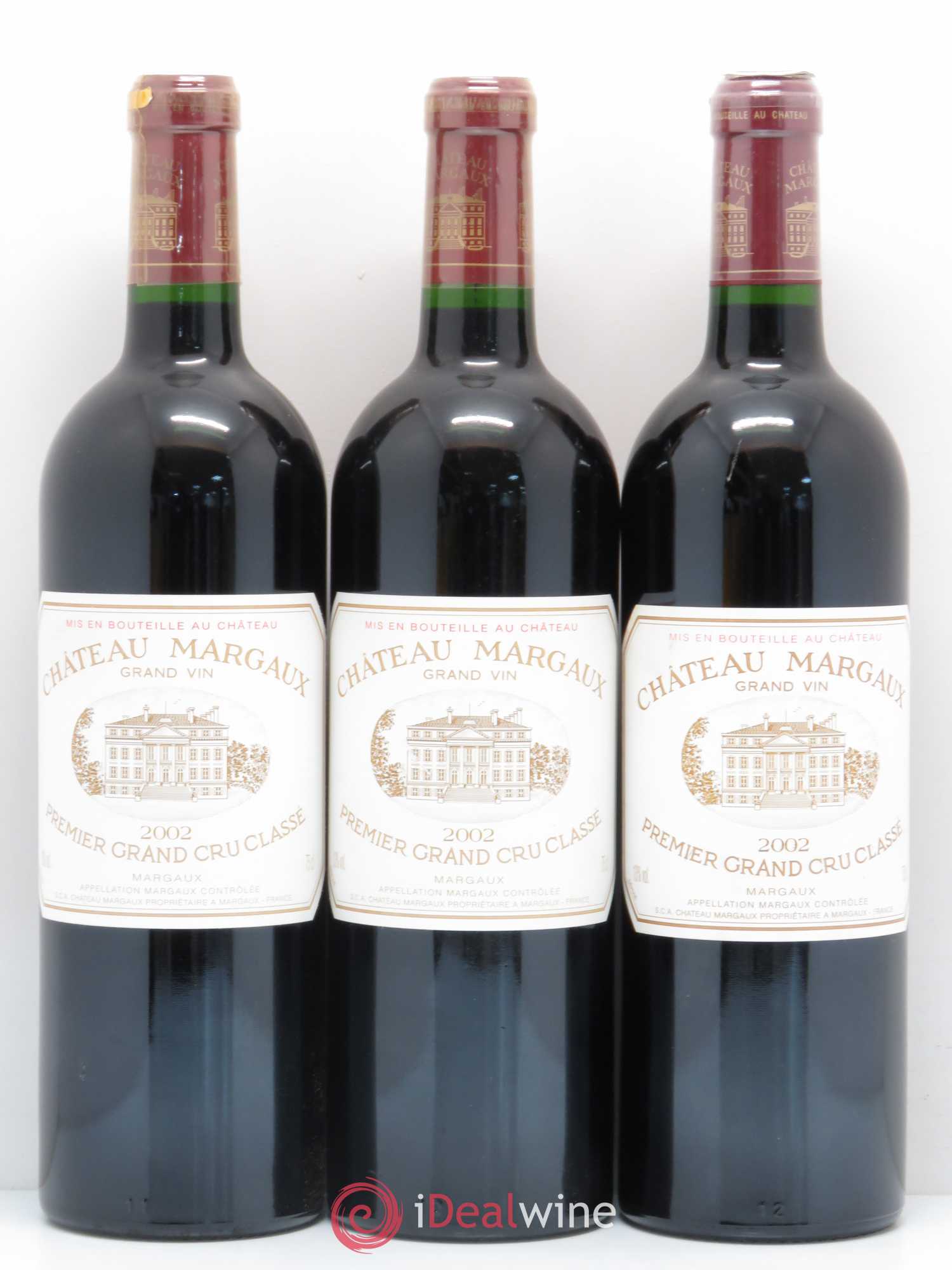 Château Margaux 1er Grand Cru Classé 2002 - Lot de 6 bouteilles - 2